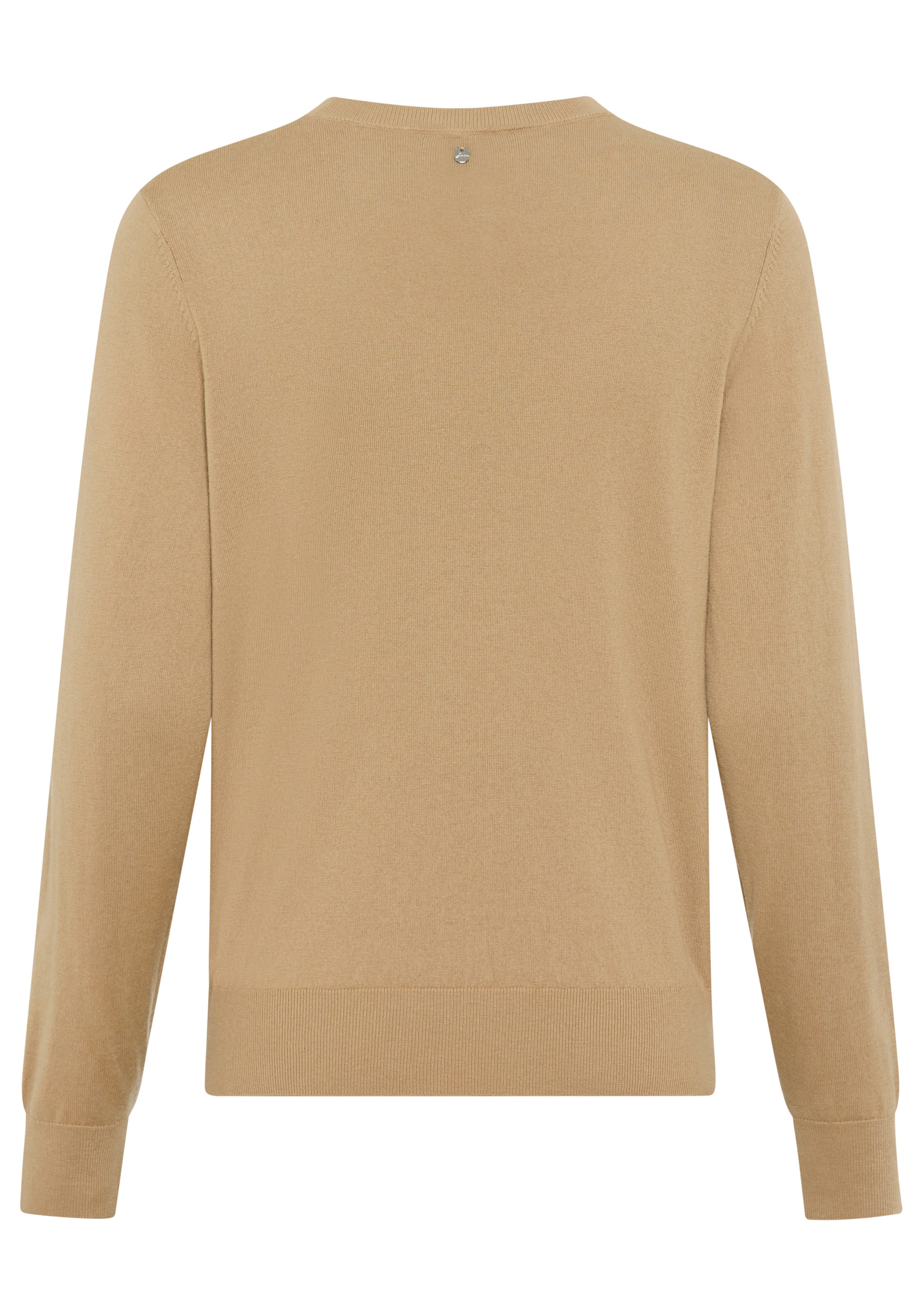 BOSS ORANGE Strickpullover "Finguine Premium Damenmode", mit Ajour-Dekor, R günstig online kaufen