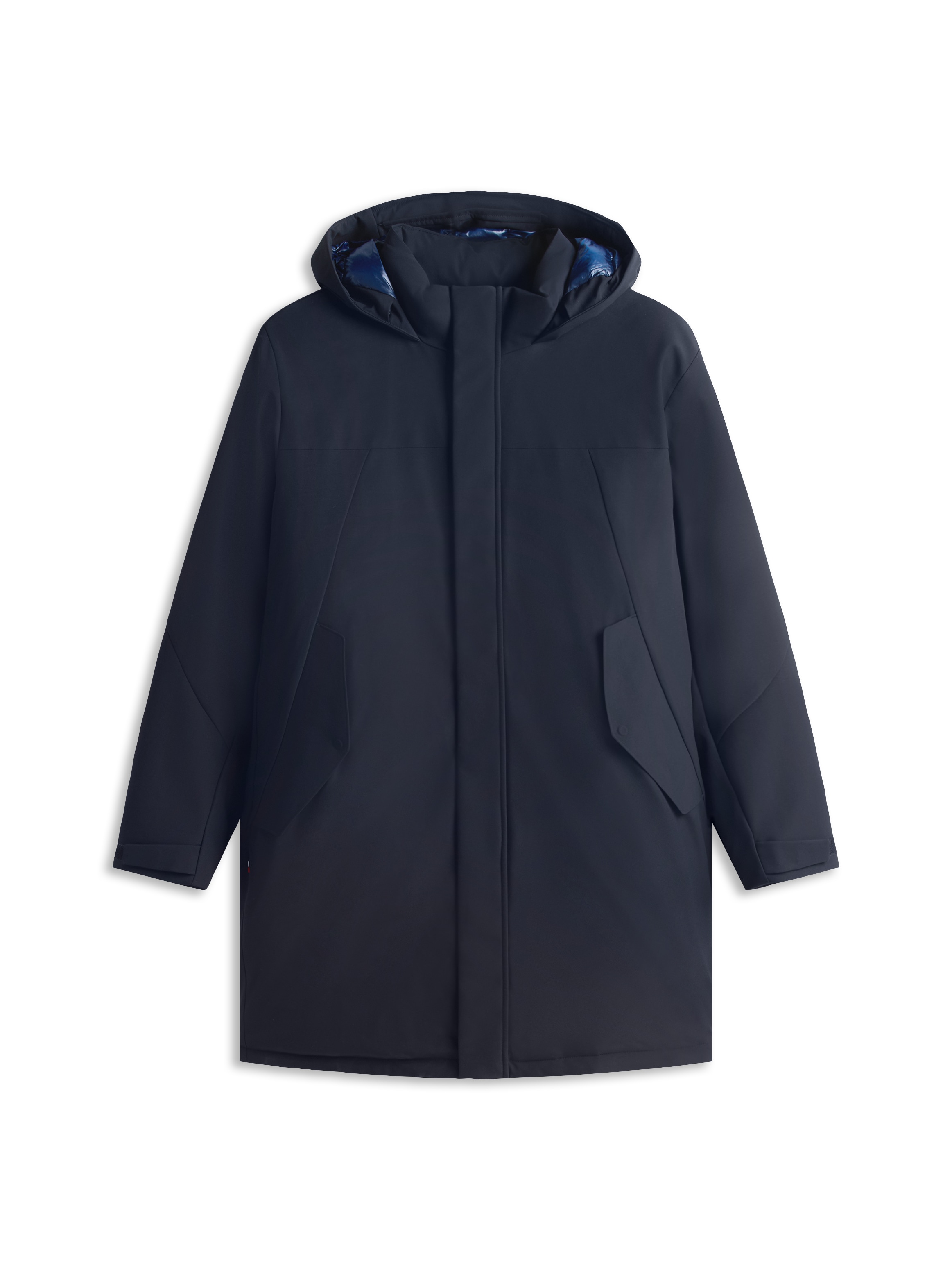 Tommy Hilfiger Big & Tall Funktionsmantel »HOODED PARKA«, Große Größen Tech Winterparka Jacke Wasserabweisend abnehmbare Kapuze