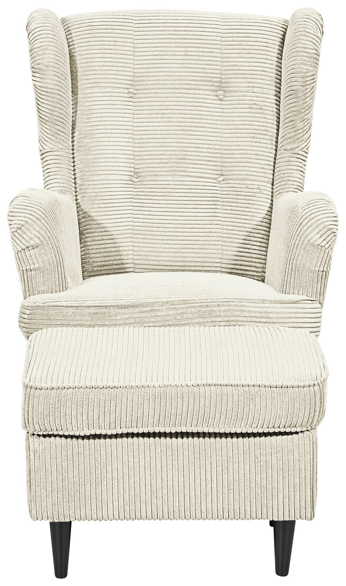 Thumbnail - ED EXCITING DESIGN Hocker "Oskar" mit Massivholzfüßen