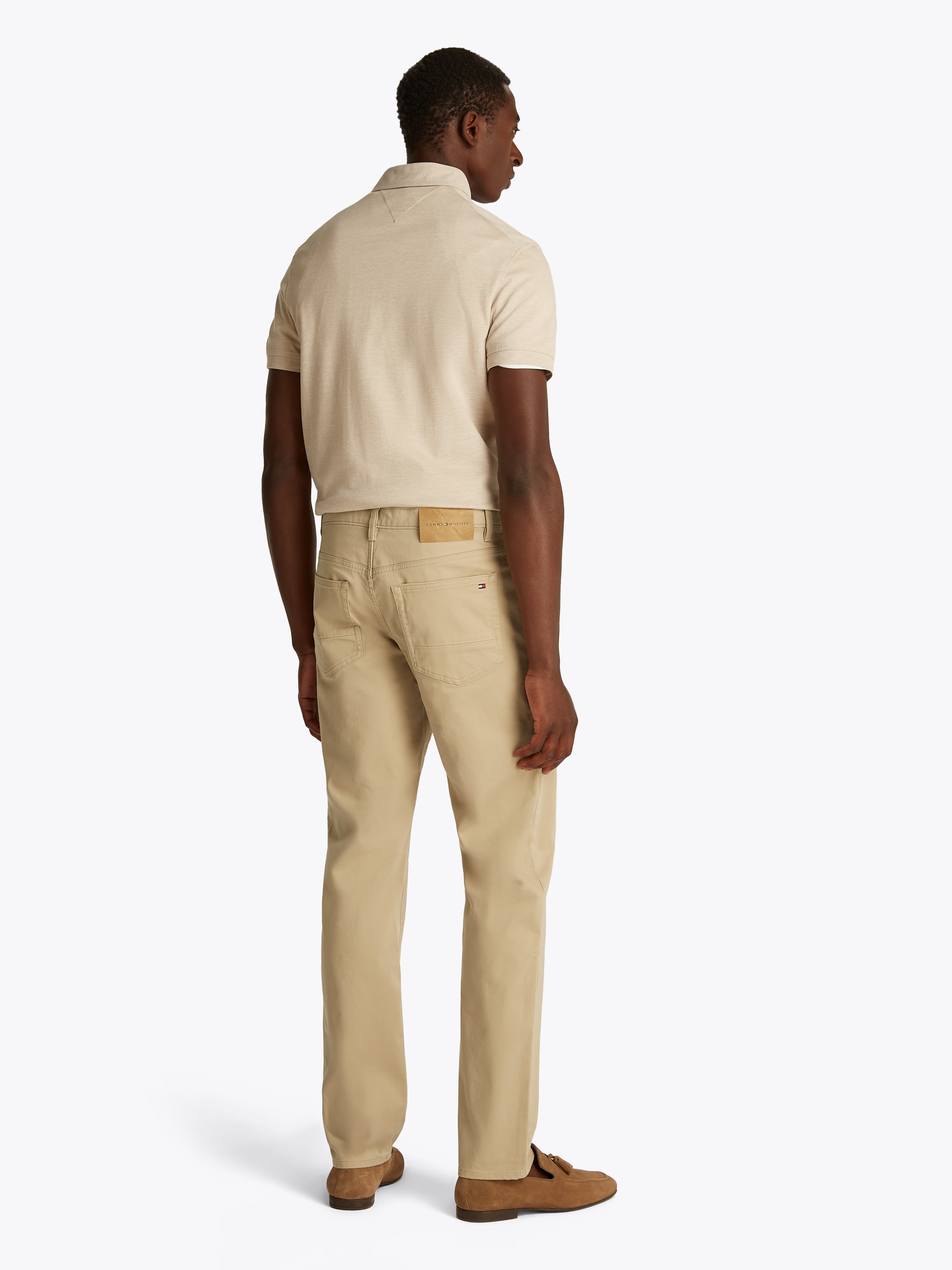 Tommy Hilfiger Stoffhose »DENTON 5PKT COTTON SATIN«