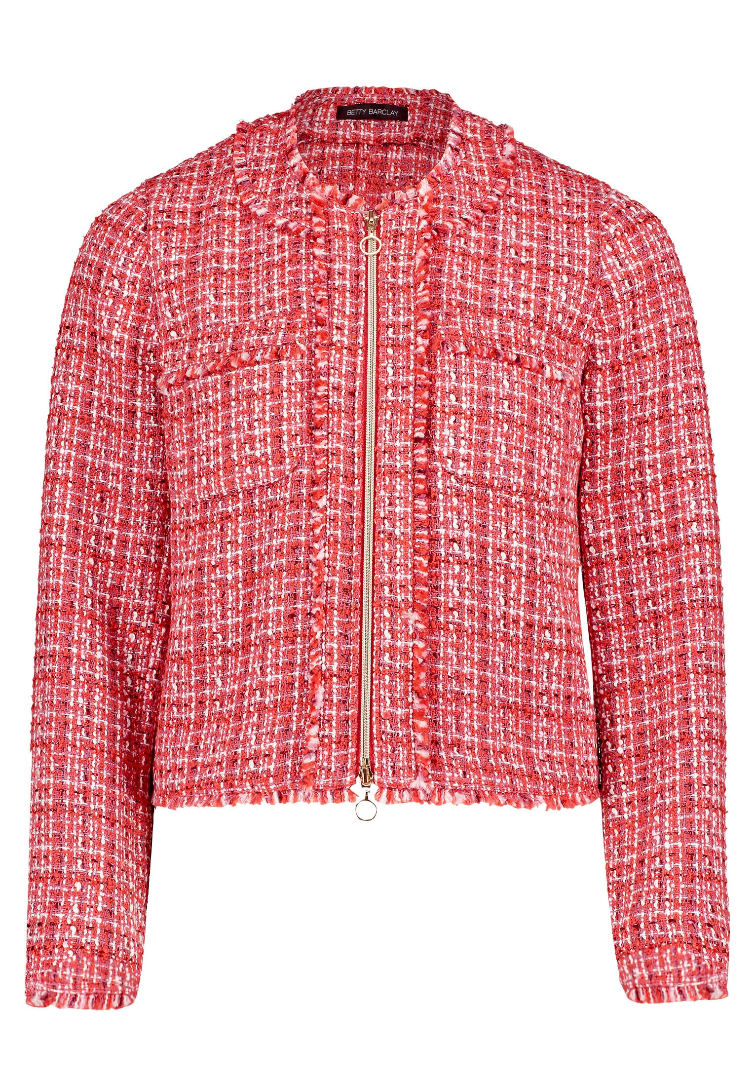 Betty Barclay Jackenblazer »Damen mit Fransen« Material