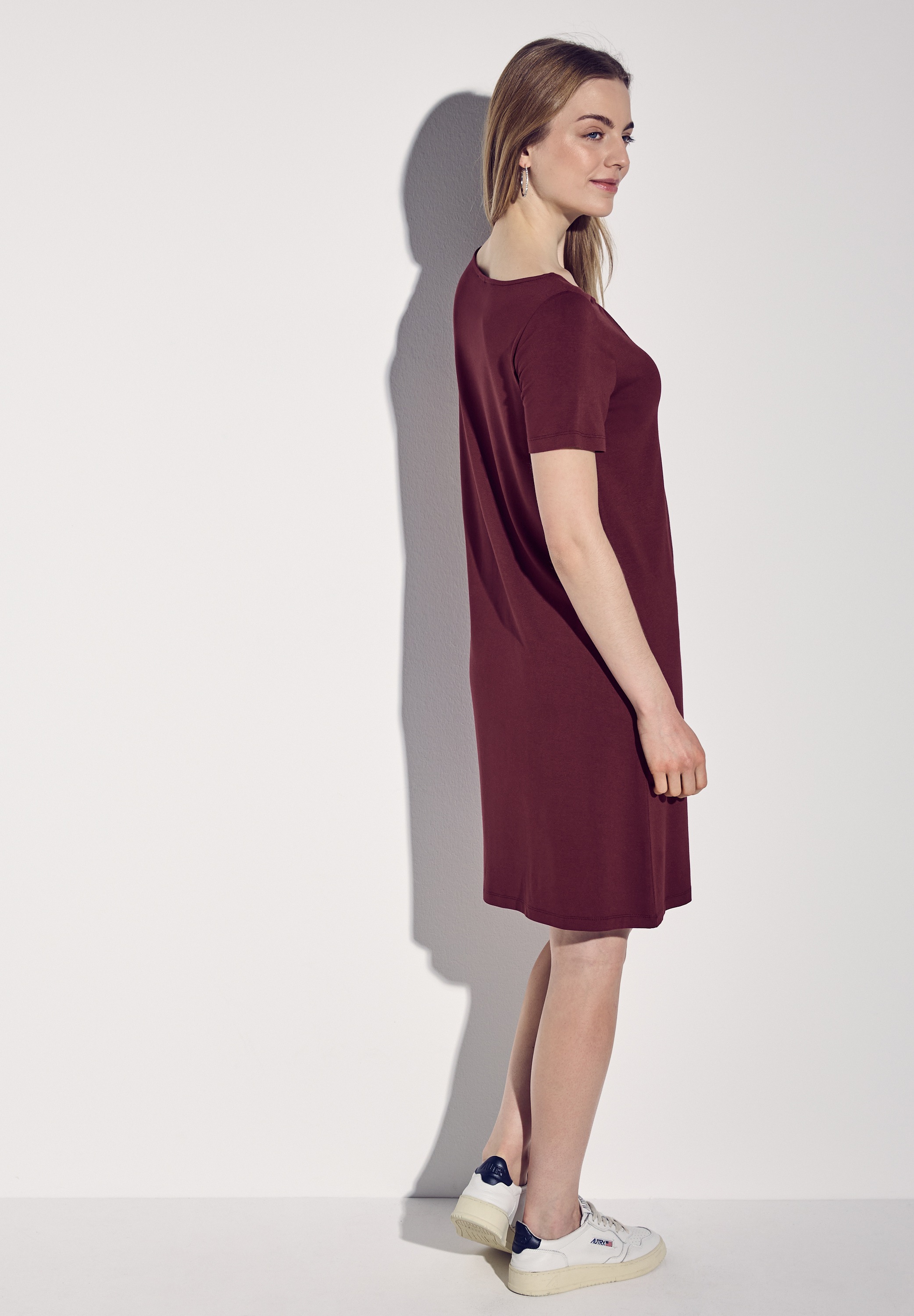 STREET ONE Jerseykleid Ohne Taschen knielang günstig online kaufen