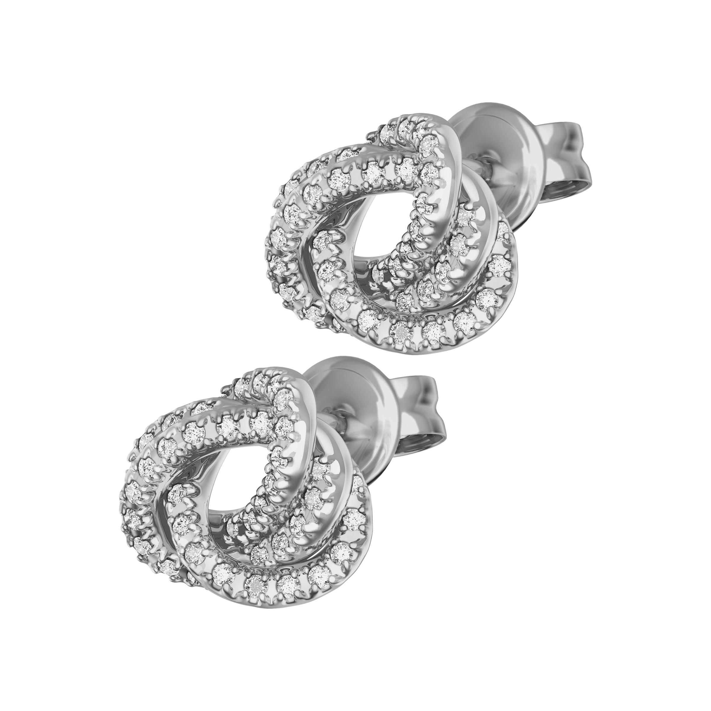 Emporio Armani Paar Ohrstecker mit Zirkonia (synth.)
