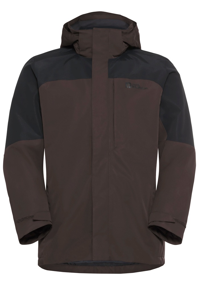 Jack Wolfskin 3-in-1-Funktionsjacke »ROMBERG 3IN1 JKT M«, mit Kapuze