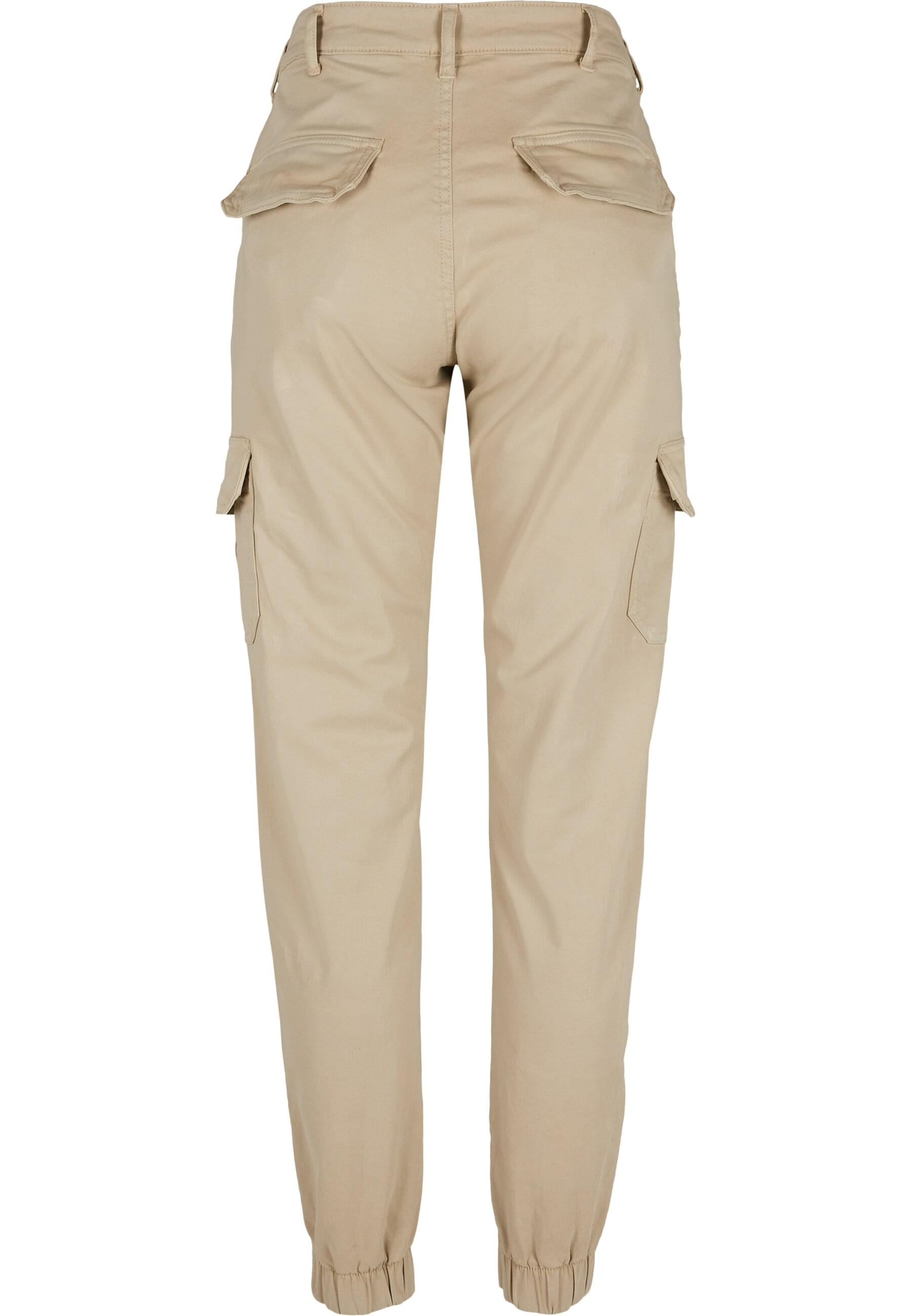 URBAN CLASSICS Cargohose Urban Classics Damen Ladies High Waist Cargo Pants günstig online kaufen