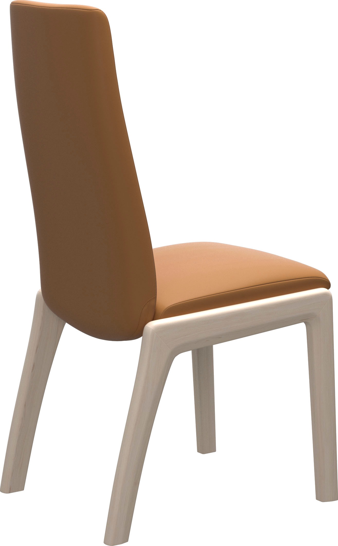 Stressless® Polsterstuhl »Laurel«, Leder BATICK, Low Back, Größe L, mit abgerundeten Beinen in Eiche gekalkt