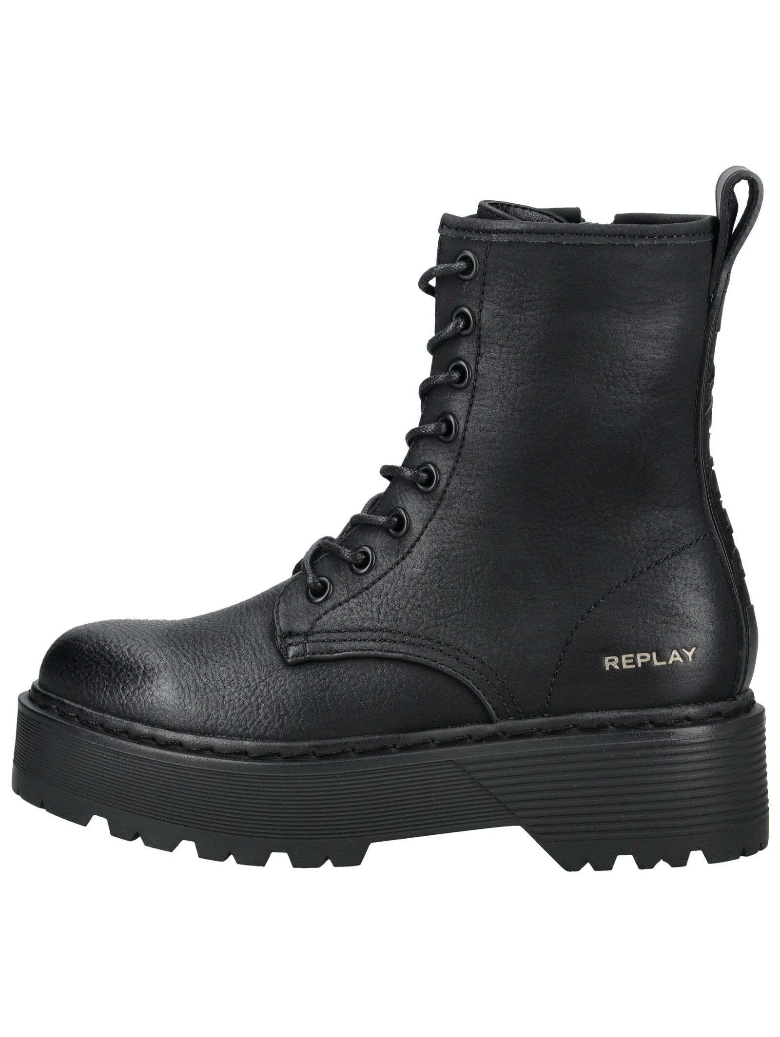 Replay Schnürstiefelette »Replay Stiefelette Lederimitat«