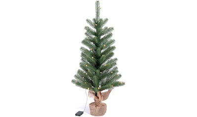 Künstlicher Weihnachtsbaum »LED-Tannenbaum, künstlicher Christbaum«, Nordmanntanne