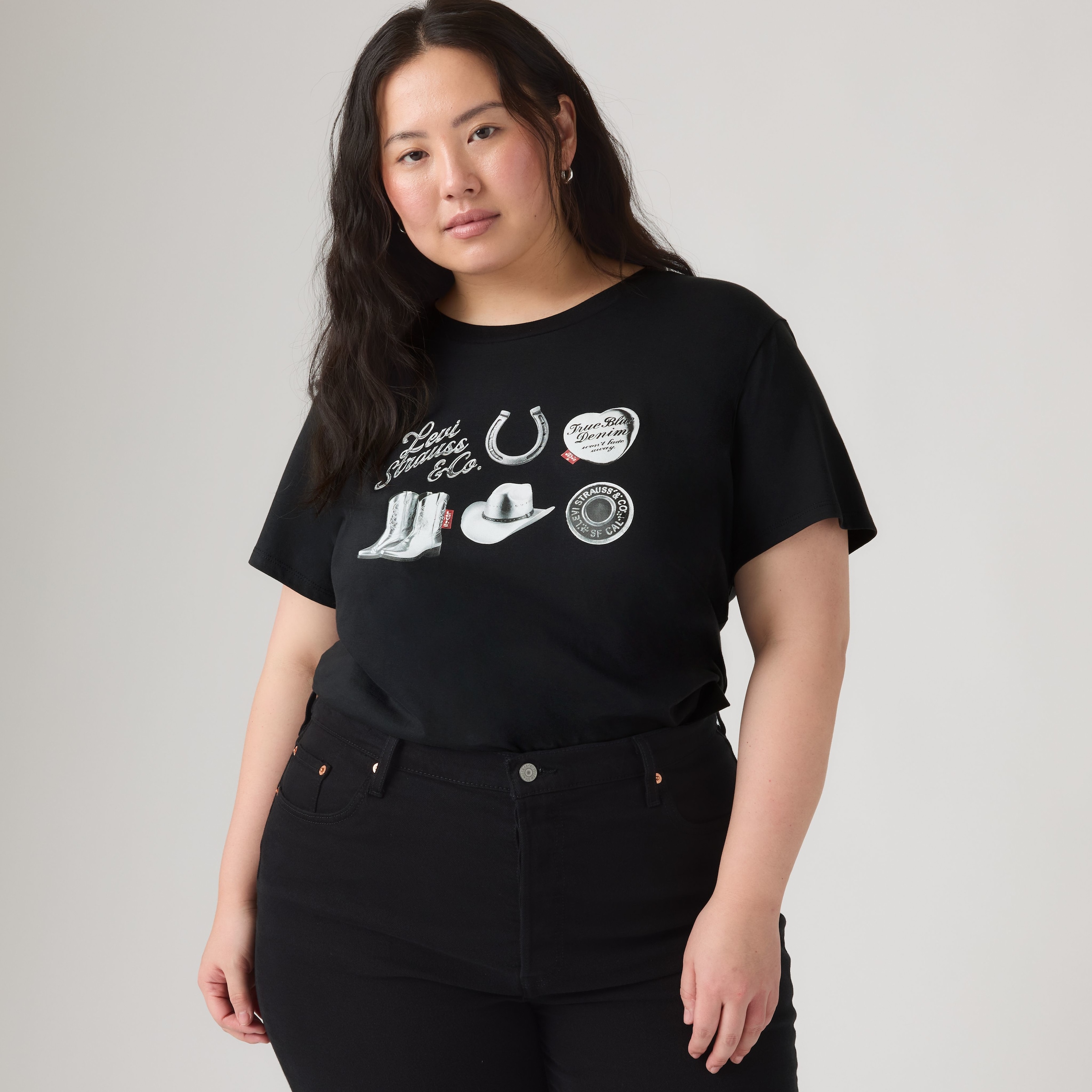 Levis Plus T-Shirt "PL PERFECT TEE" Country-Style