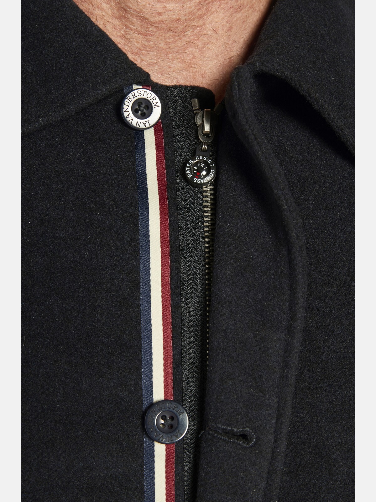 Jan Vanderstorm Allwetterjacke »Mantel NORMEN«