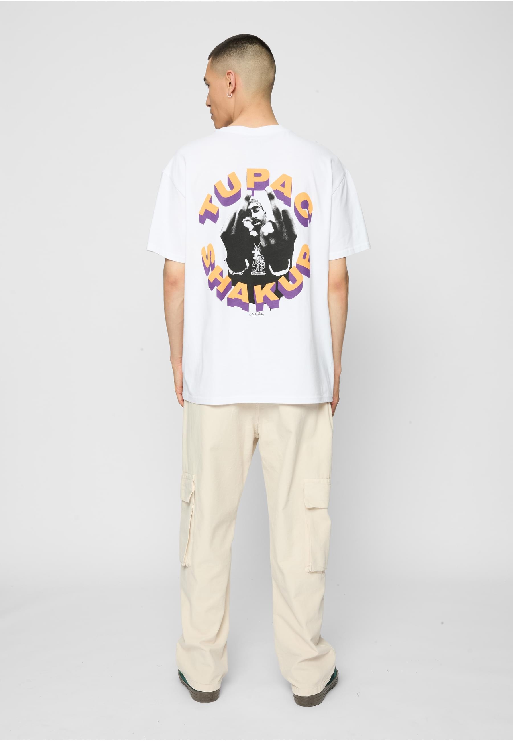 MisterTee T-Shirt »MisterTee Herren 2Pac Toss it up Oversize Tee«, (1 tlg.)