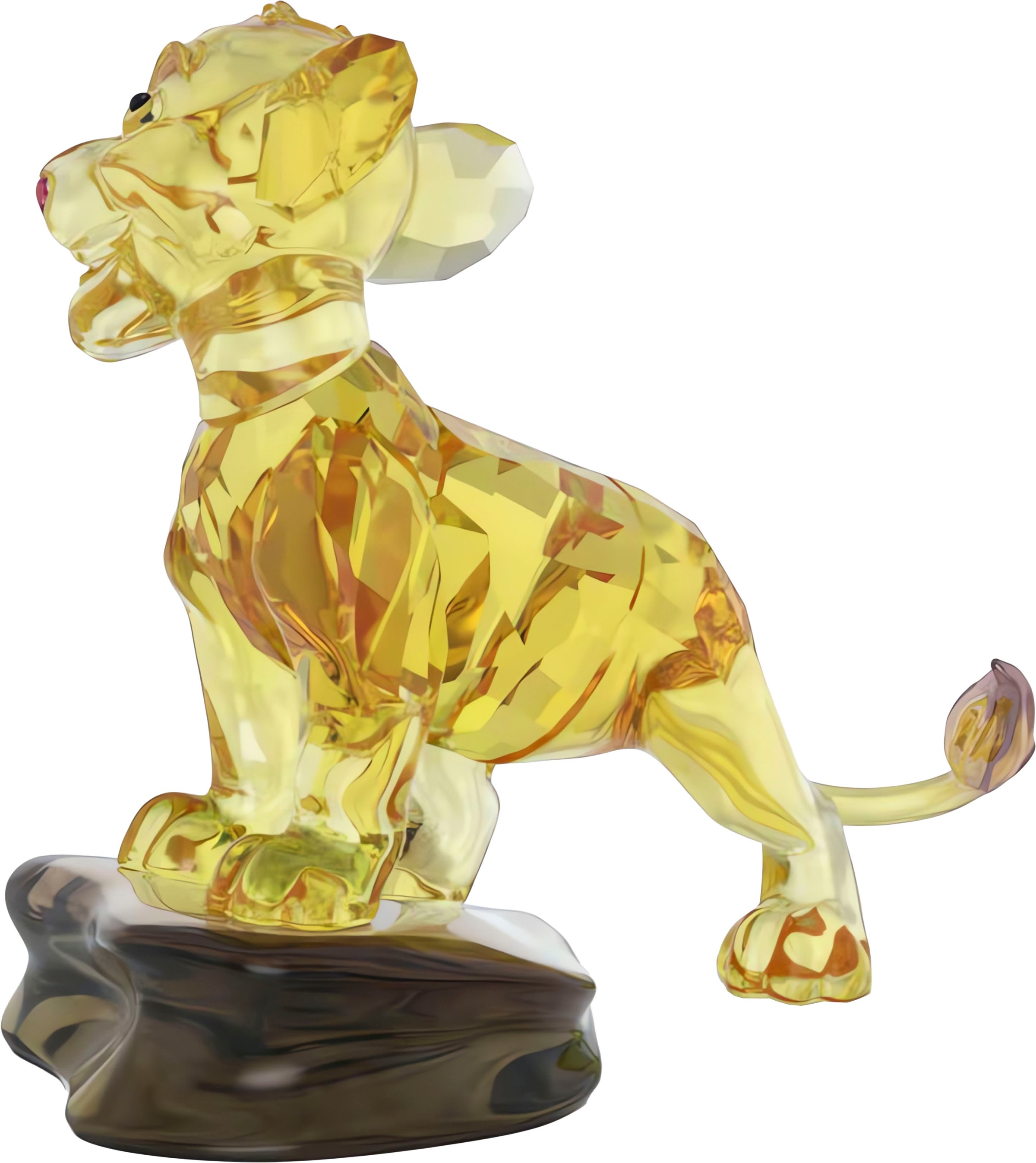 Swarovski Dekofigur »Kristallfigur Sammelfigur The Lion King Simba, 5681811«, Swarovski® Kristall