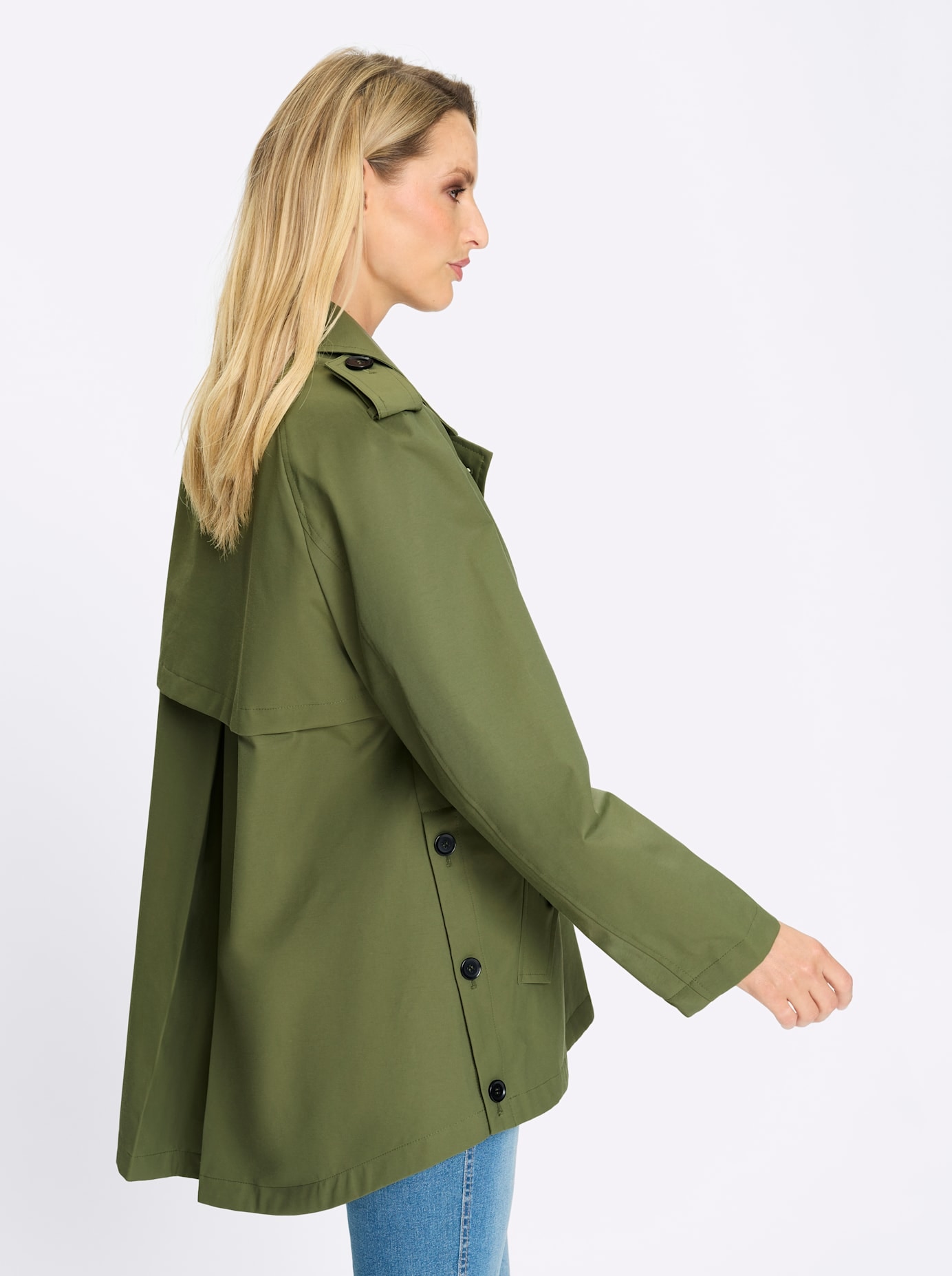 heine Langjacke ohne Kapuze