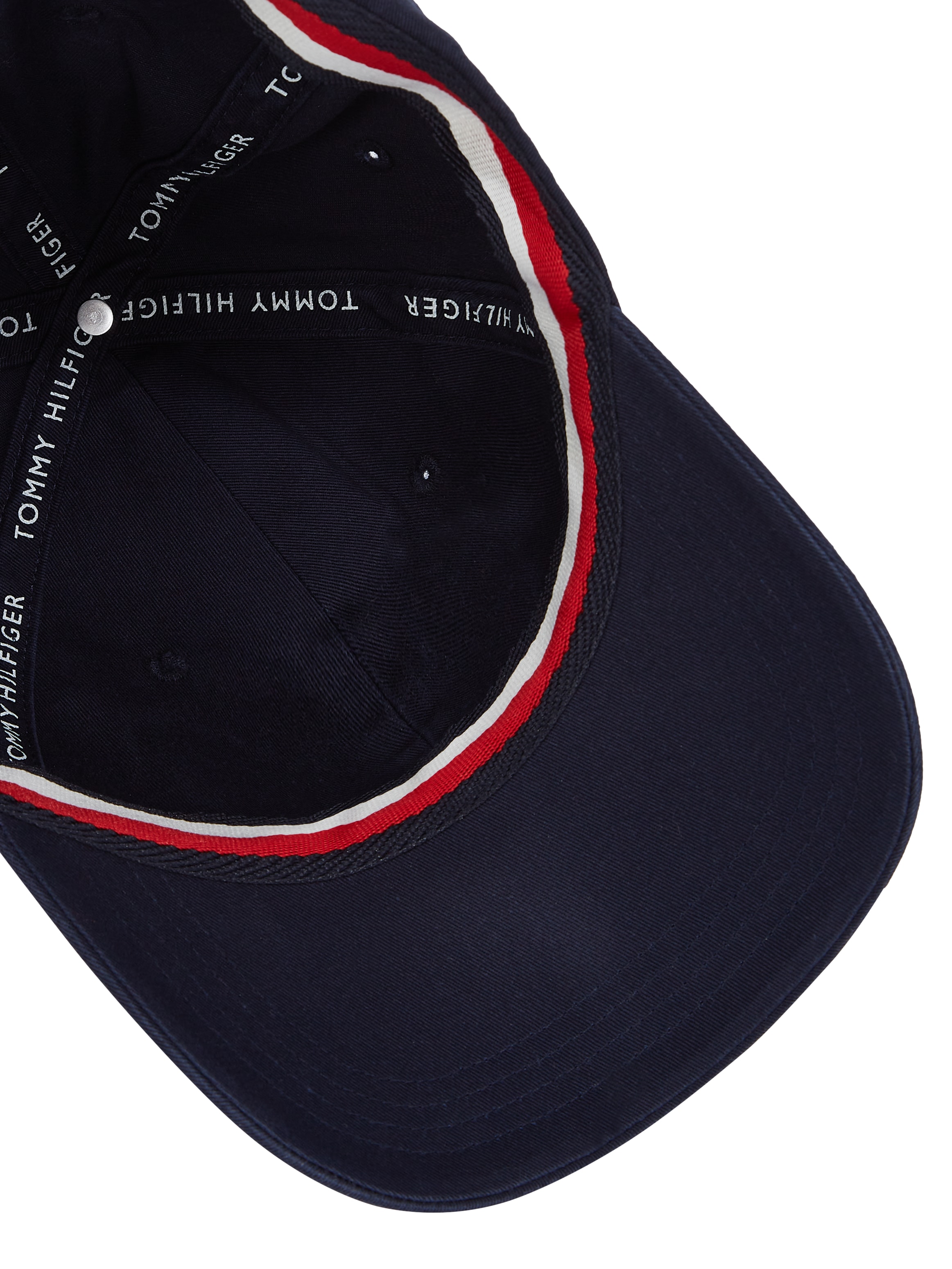 Tommy Hilfiger Baseball Cap »ESSENTIAL FLAG SOFT CAP«, Logostickerei, flexibel größenverstellbar