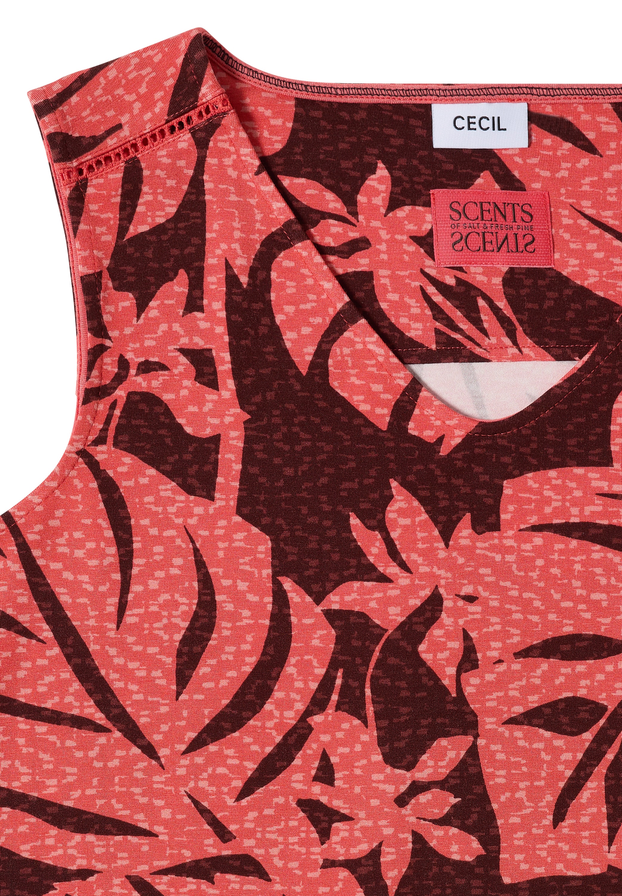 Cecil Sommerkleid Ohne Taschen aus Viskose