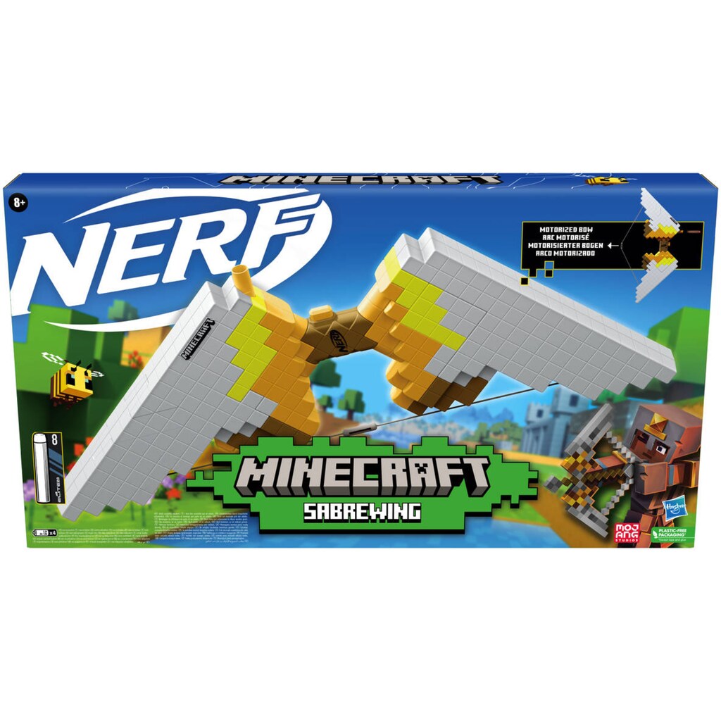 Hasbro Blaster »Spielzeugbogen Nerf Minecraft Sabrewing«