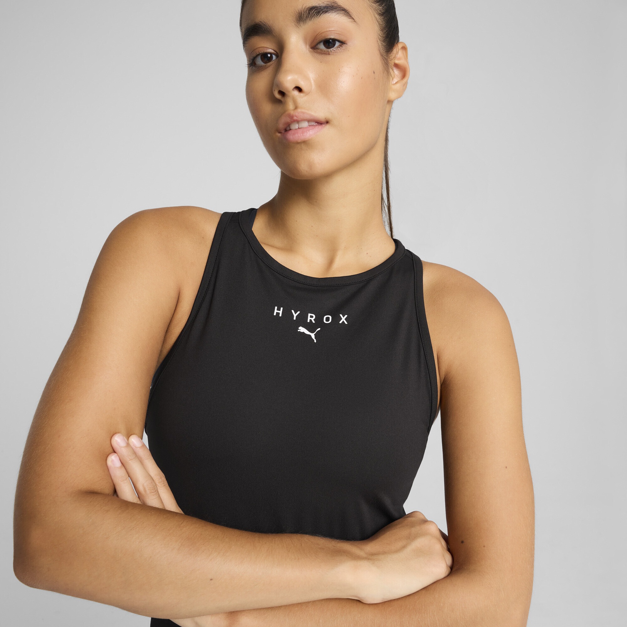 PUMA Trainingsshirt »PUMA x HYROX CLOUDSPUN Racerback Top Damen«