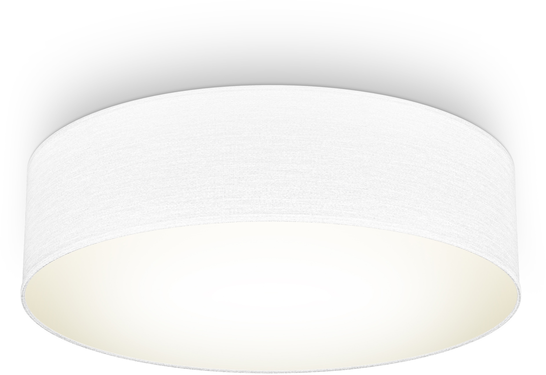B.K.Licht LED Deckenleuchte, 2 | Lampenschirm, Wohnzimmerlampe, BAUR Schlafzimmer, flammig-flammig, Deckenlampe, Textil E27