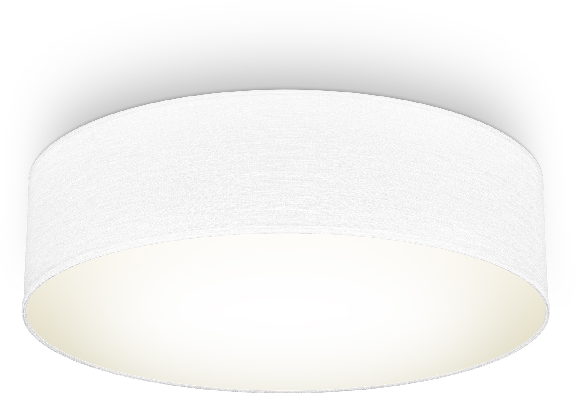 Deckenleuchte, LED Deckenlampe, | Lampenschirm, Wohnzimmerlampe, flammig-flammig, E27 BAUR 2 Schlafzimmer, B.K.Licht Textil