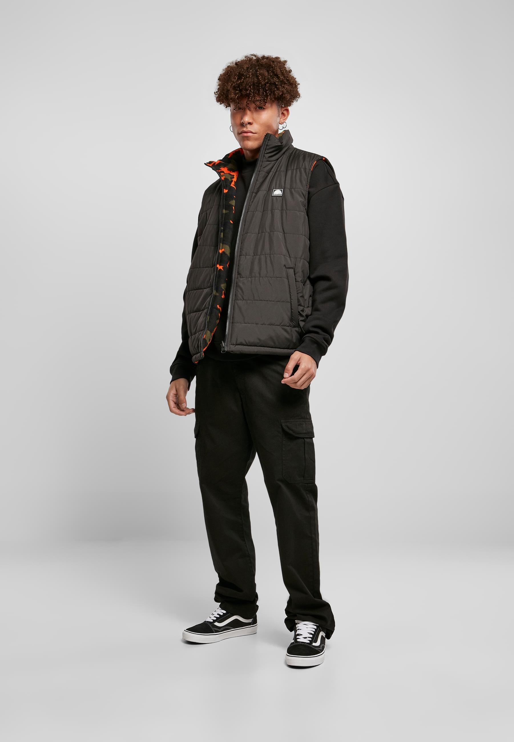 Southpole Jerseyweste »Southpole Herren Southpole Reversible Bubble Vest« 1 Stk. tlg.