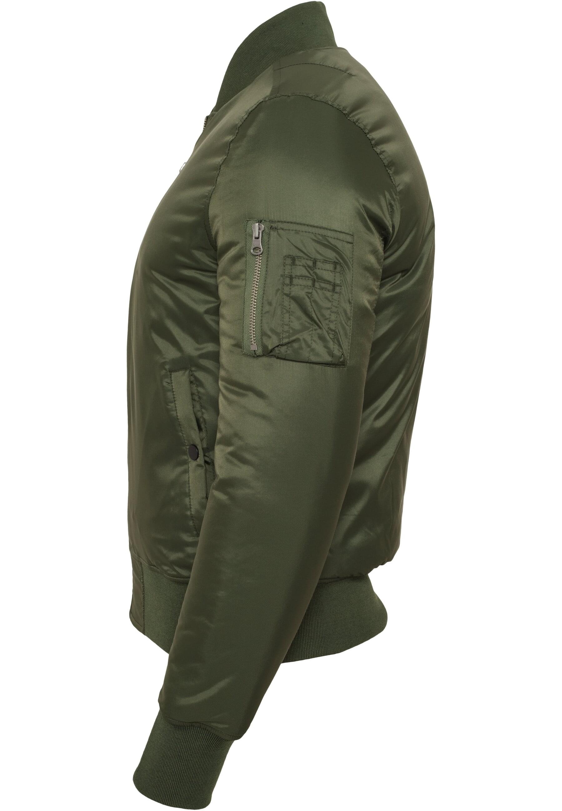 URBAN CLASSICS Anorak »Urban Classics Herren Basic Bomber Jacket«, (1 St.), ohne Kapuze