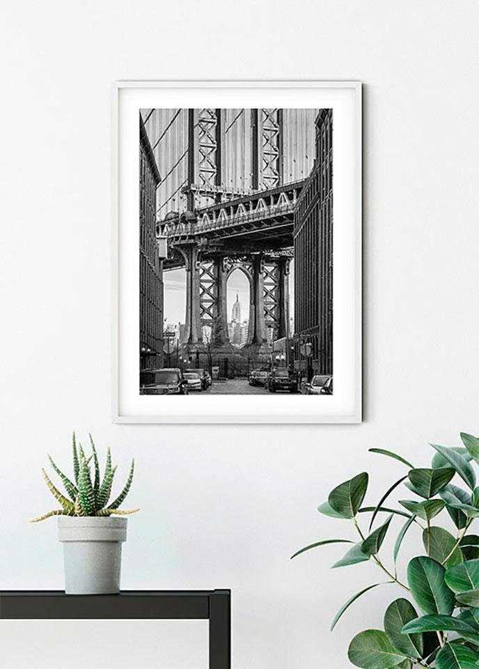 Komar Bild »Brooklyn Bridge«, Städte, (1 St.), Wandbild zur Dekoration - ohne Rahmen