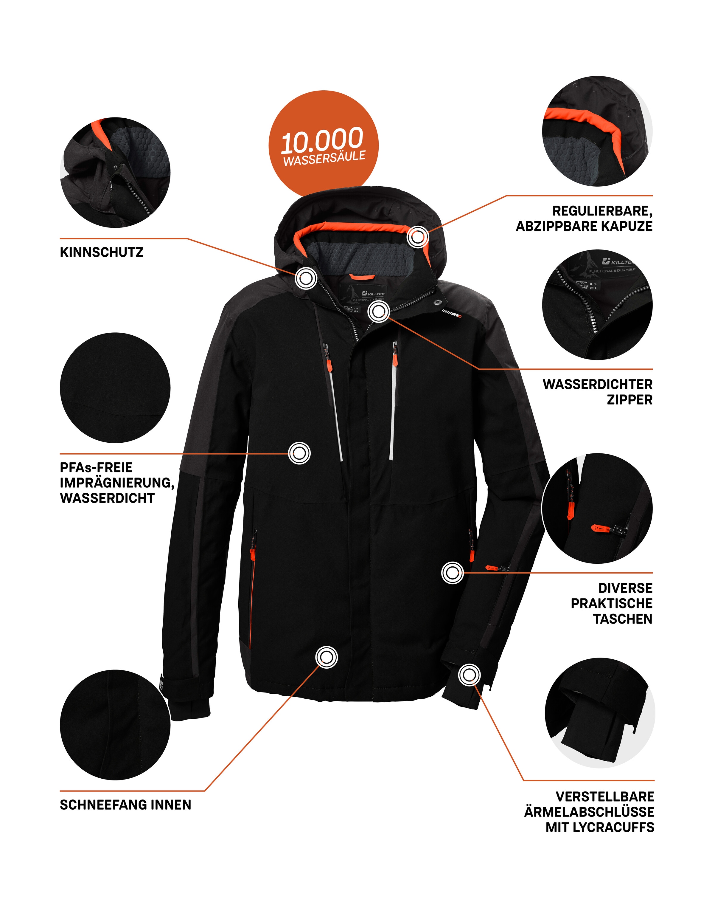 Killtec Skijacke »KSW 69 MN SKI JCKT«