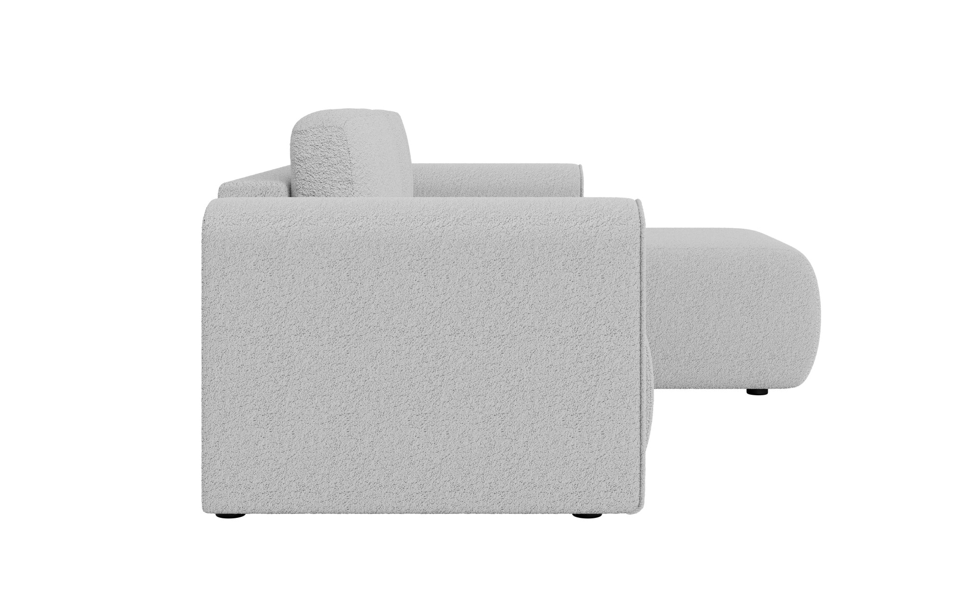 INOSIGN Ecksofa »Zacharia wahlweise Schlafsofa mit Bettkasten, B/T/H 250/166/86 cm«, L-Form mit Wellenunterfederung, Recamiere beidseitig montierbar