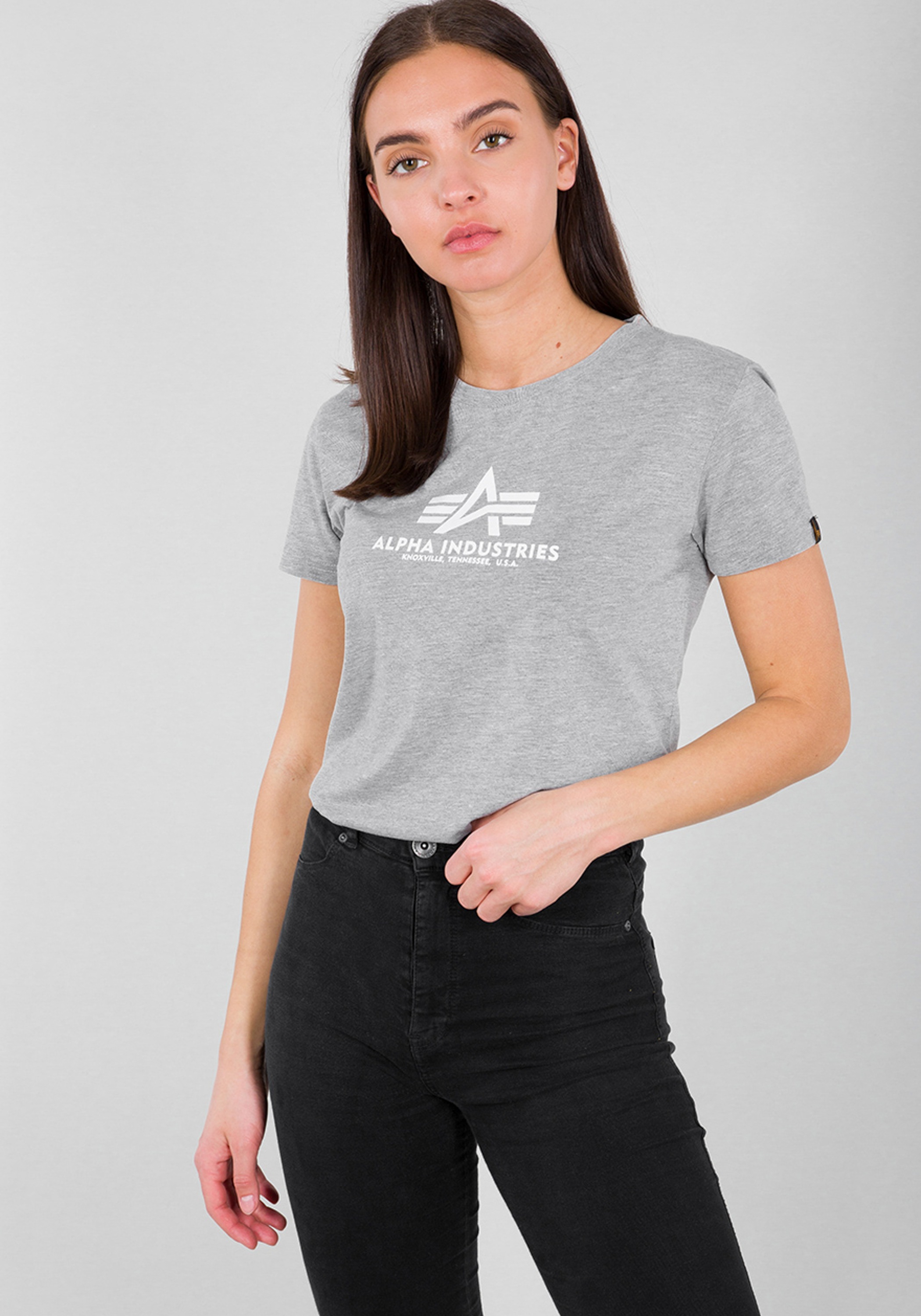 Alpha Industries T-Shirt »Alpha Industries Women - T-Shirts New Basic T-Shirt BL W«