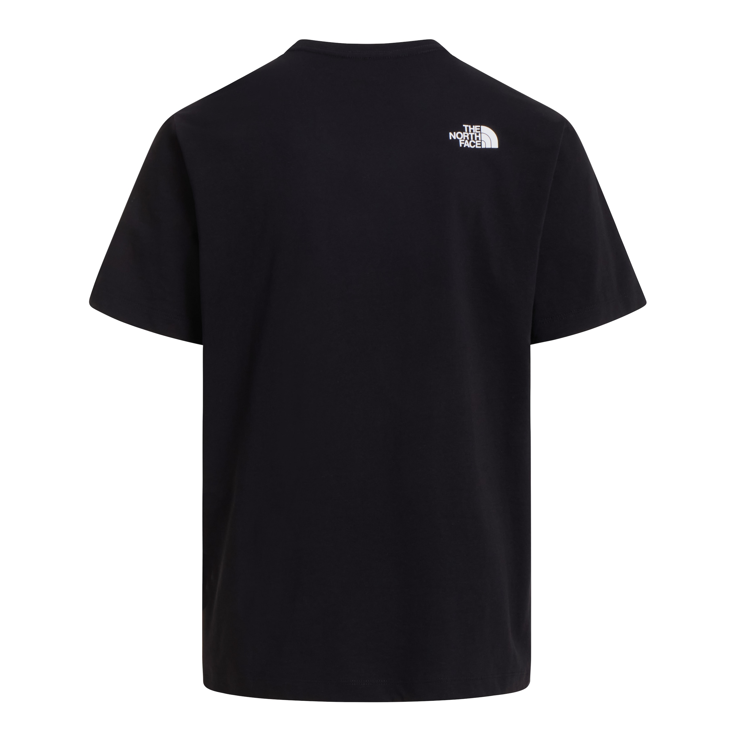 The North Face T-Shirt »M NEVER STOP EXPLORING REGULAR SHORT SLEEVE TEE-GRAPHIC« kurze Ärmel, für Sport und Freizeit, sportlicher Stil