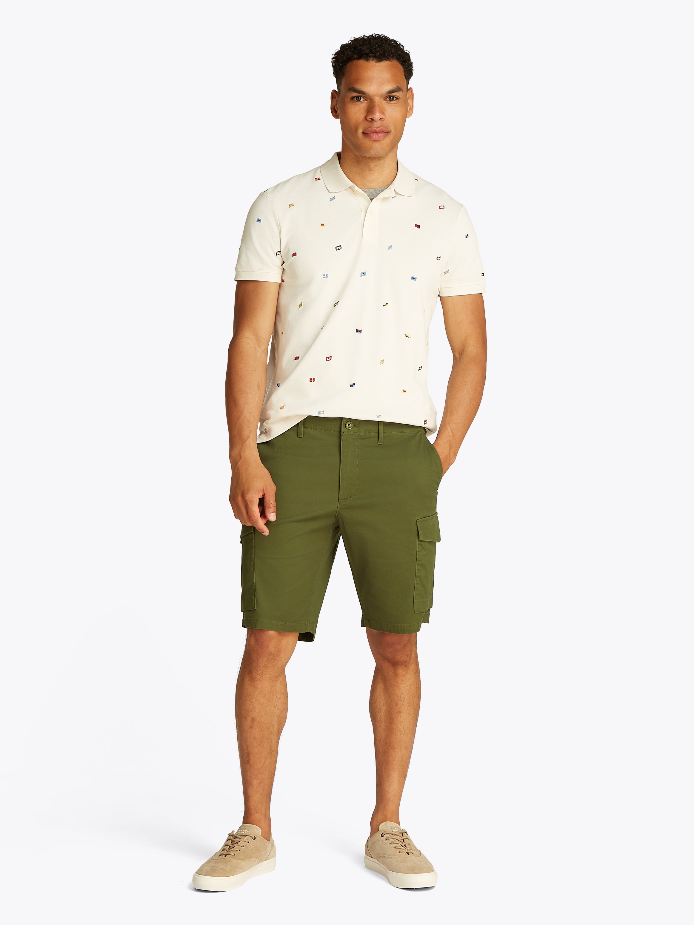Tommy Hilfiger Cargoshorts »HARLEM CARGO 1985«, in schlichtem Design