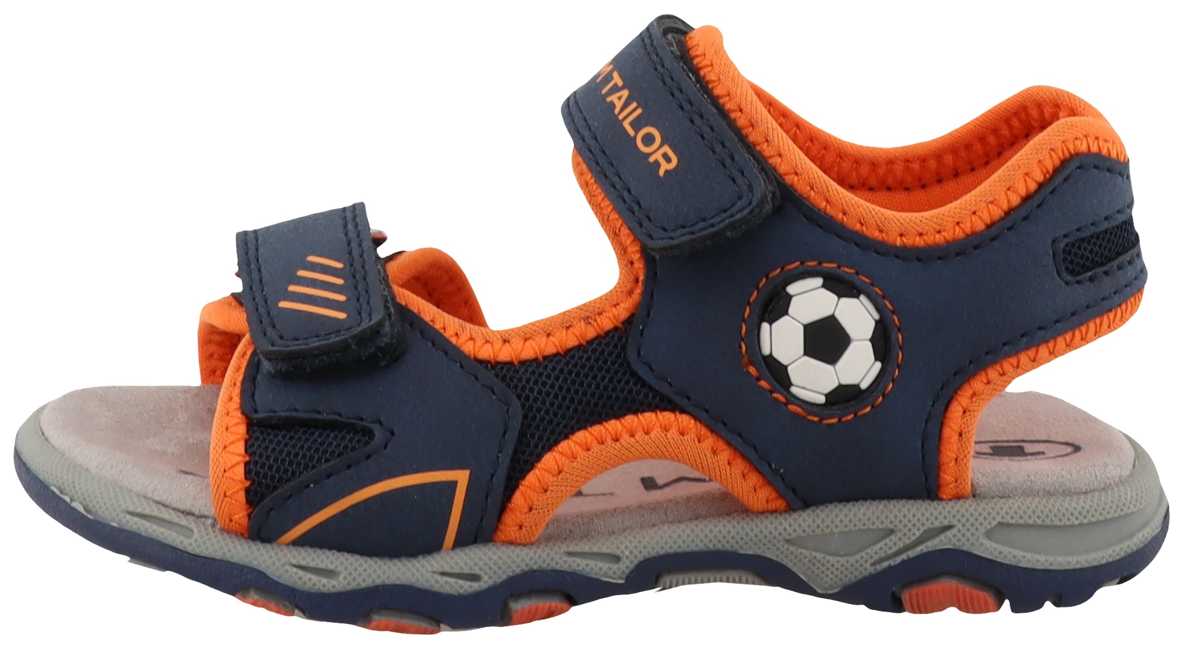 TOM TAILOR Sandale, Klettschuh, Sommerschuh, Trekkingschuh mit Fußballmotiv