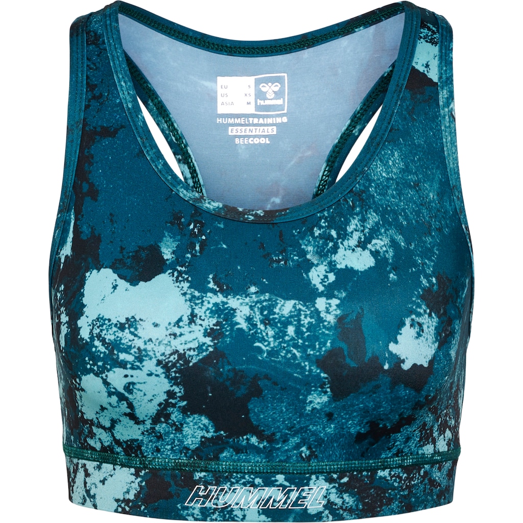 hummel Sport-BH »hmlTE DIGI SANDSTORM AOP SPORTS BRA«