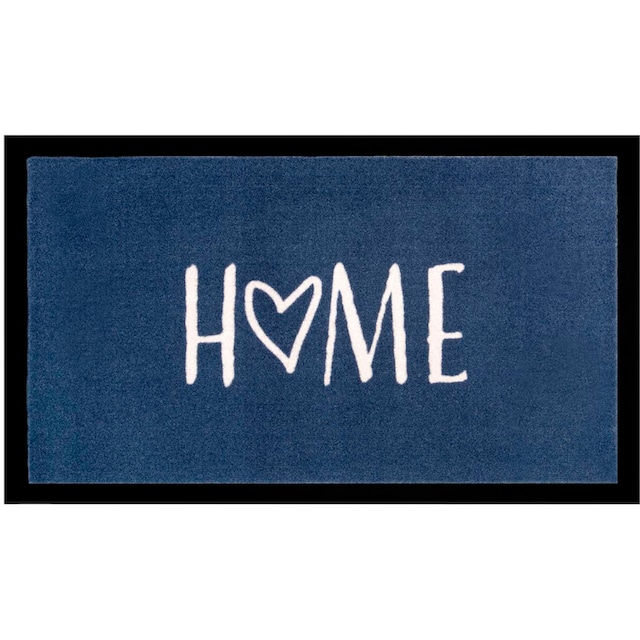 my home Fußmatte »Magne«, rechteckig, mit Spruch, Schrift Design, waschbar,  robust, pflegeleicht, rutschfest | BAUR