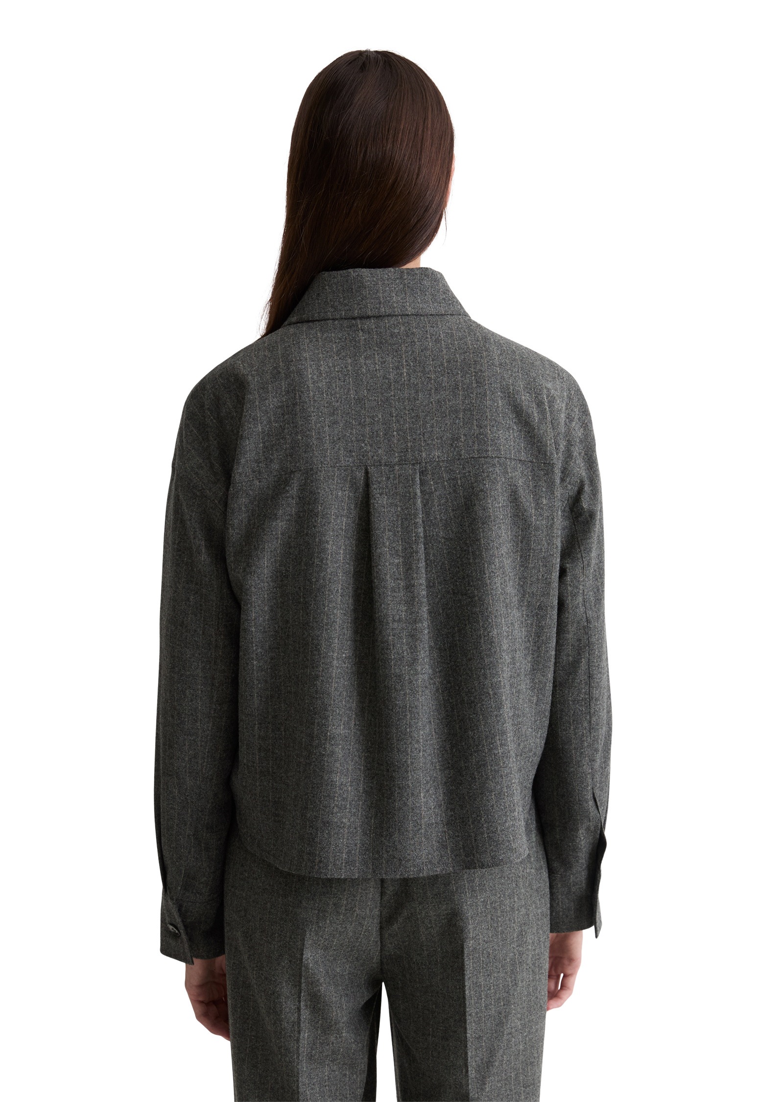 Marc O'Polo Kurzjacke »aus Wolle-Viskose-Mix-Stretch« ohne Kapuze