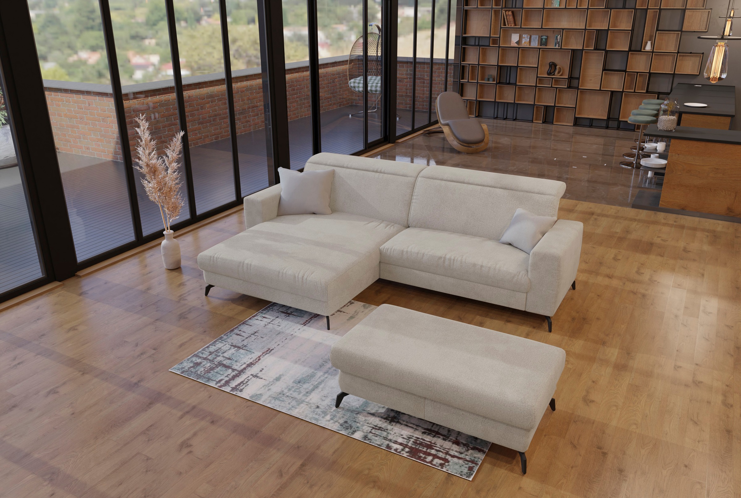 sit&more Polsterhocker »Bolero«
