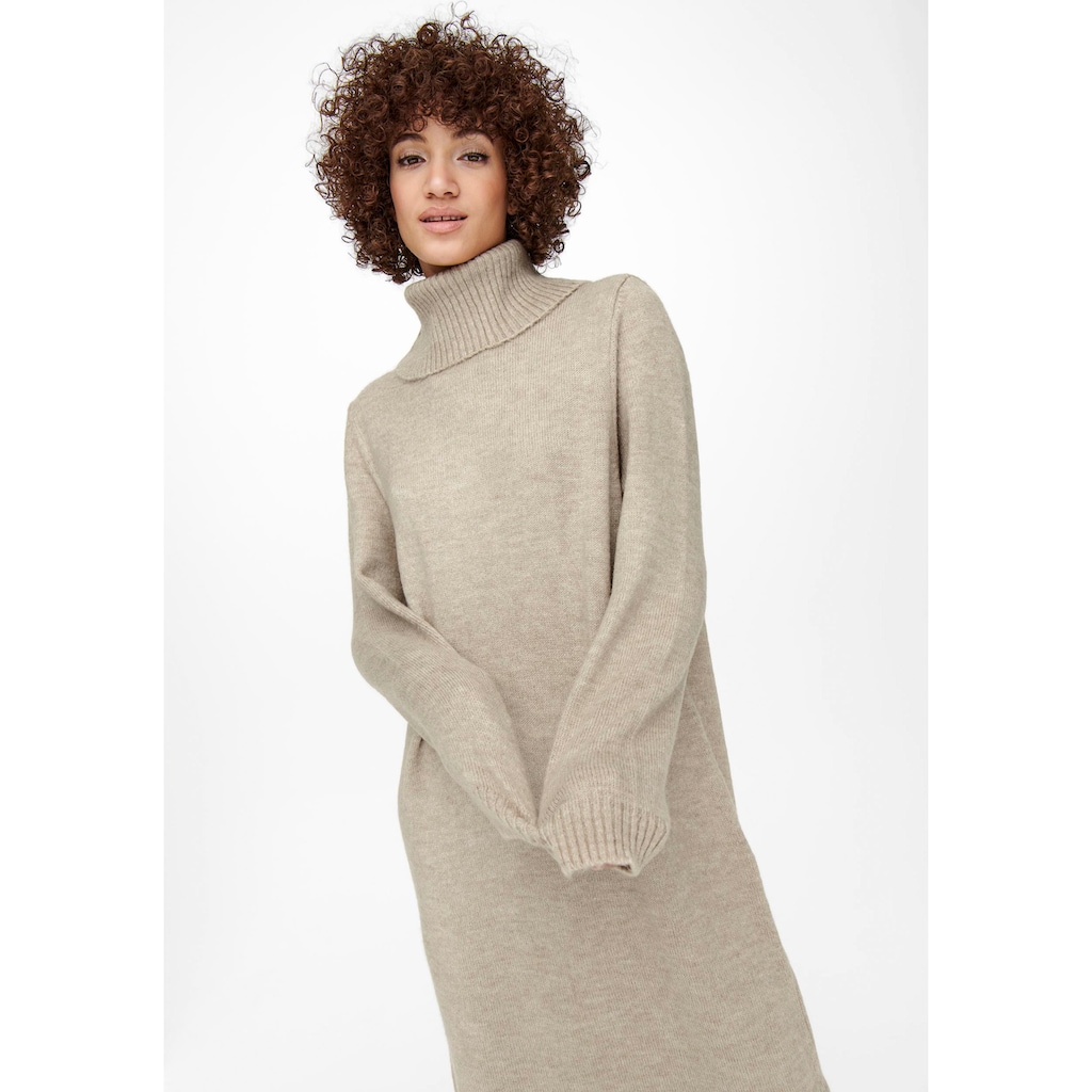 ONLY Strickkleid »ONLBRANDIE L/S ROLL NECK DRESS«