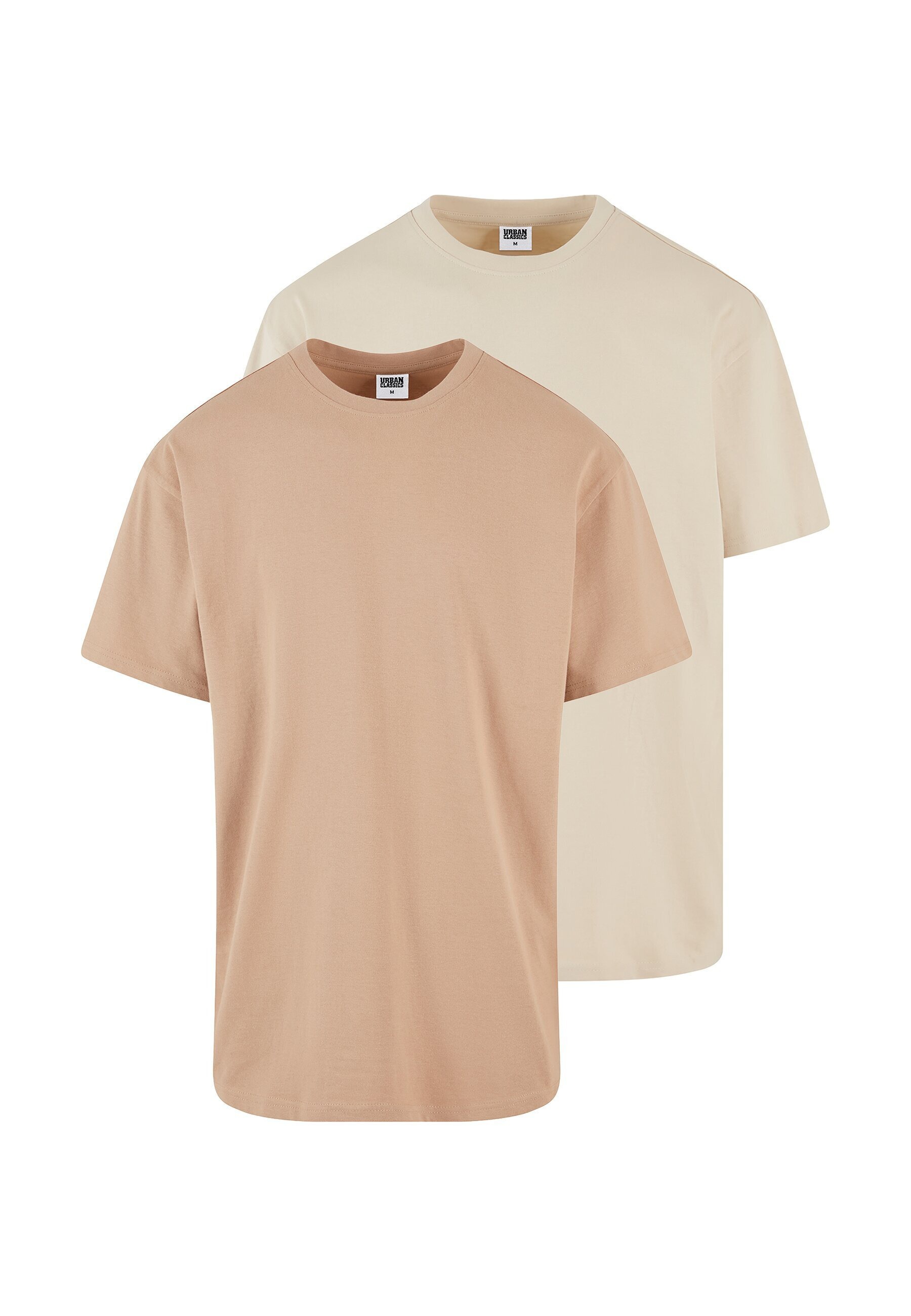 URBAN CLASSICS T-Shirt "Urban Classics Herren Heavy Oversized Tee 2-Pack" 1 Stk.