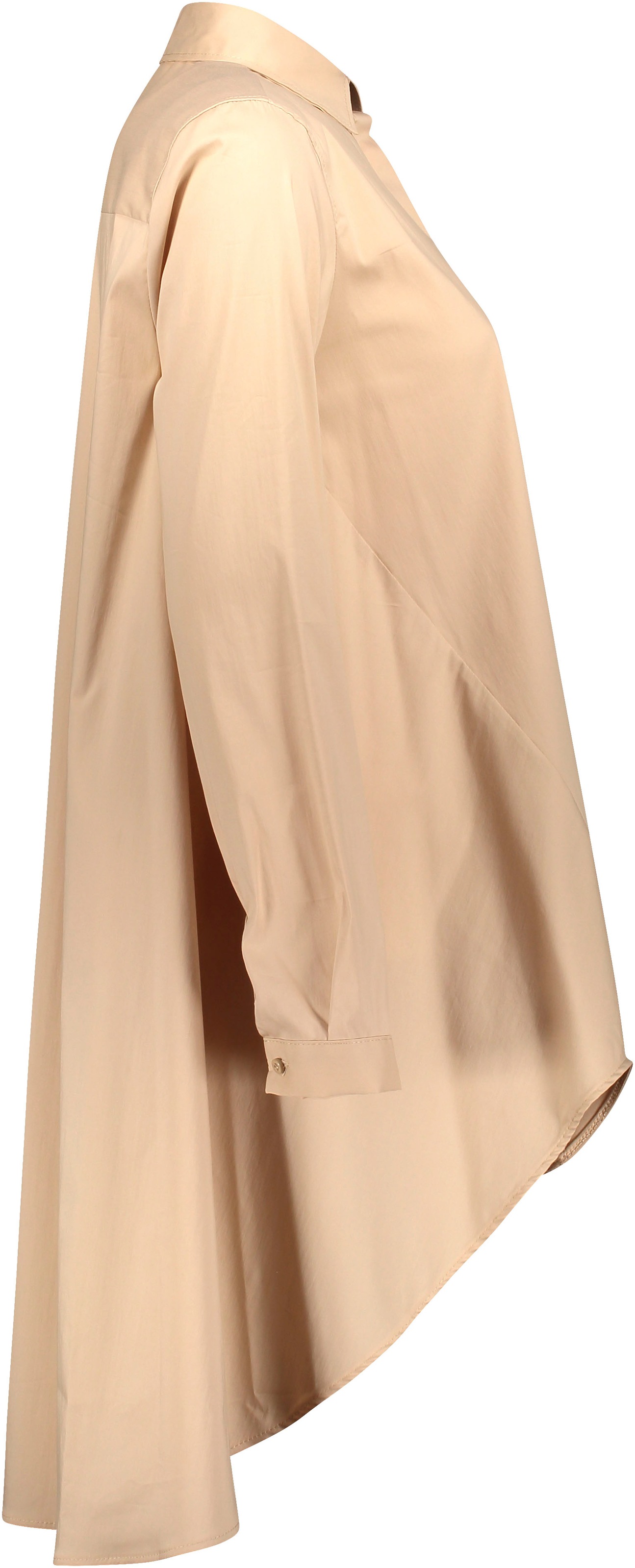 IMPERIAL Klassische Bluse »IMP-C ED3ABF«, glockenförmige Long-Form