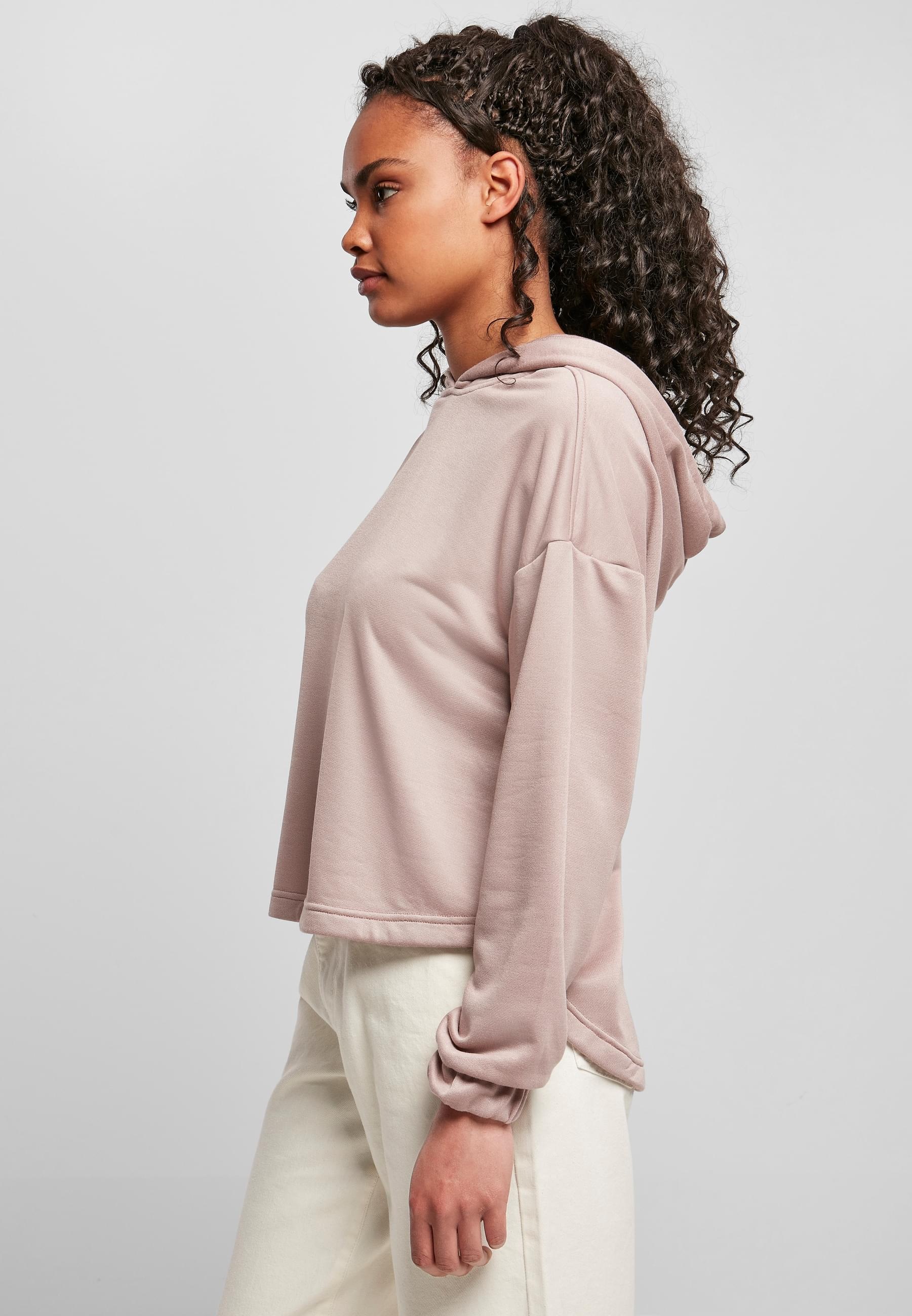 URBAN CLASSICS Kapuzenpullover »Urban Classics Damen Ladies Oversized Shaped Modal Terry Hoody«, (1 tlg.)