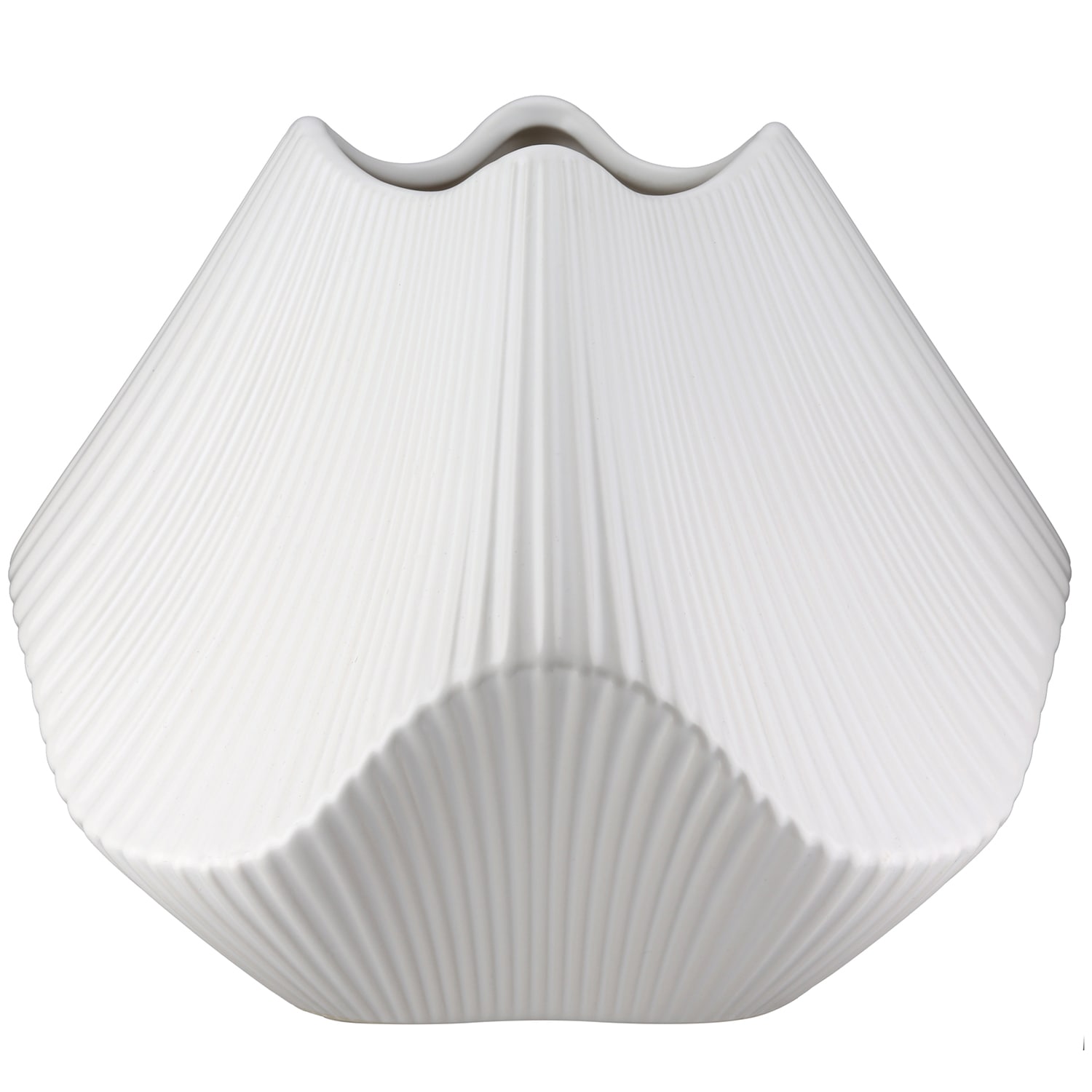 GILDE Tischvase "Vase Lamellen H. 18,5 cm", (1 St.) günstig online kaufen