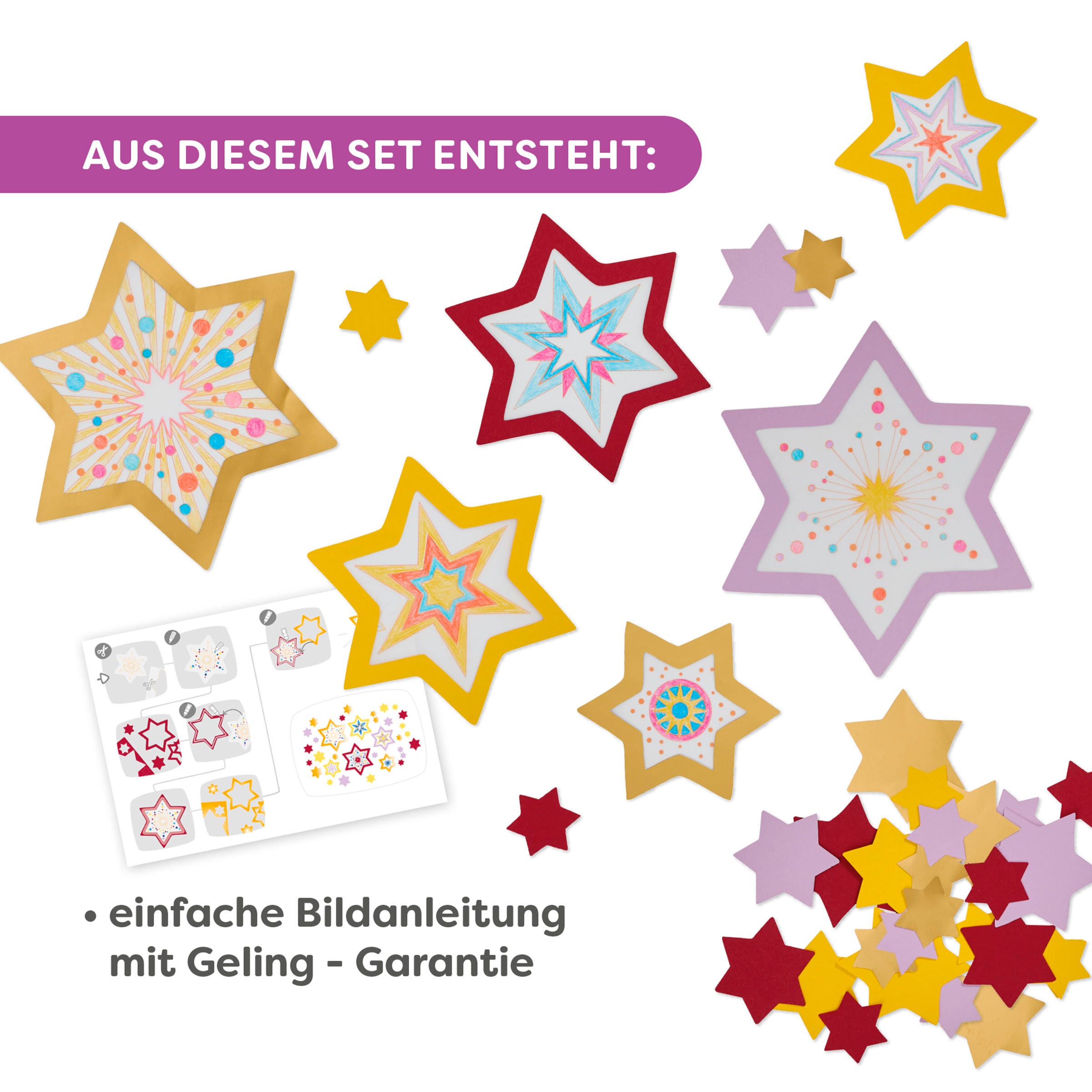 Haba Kreativset »2er Bastelsets Weihnachten«