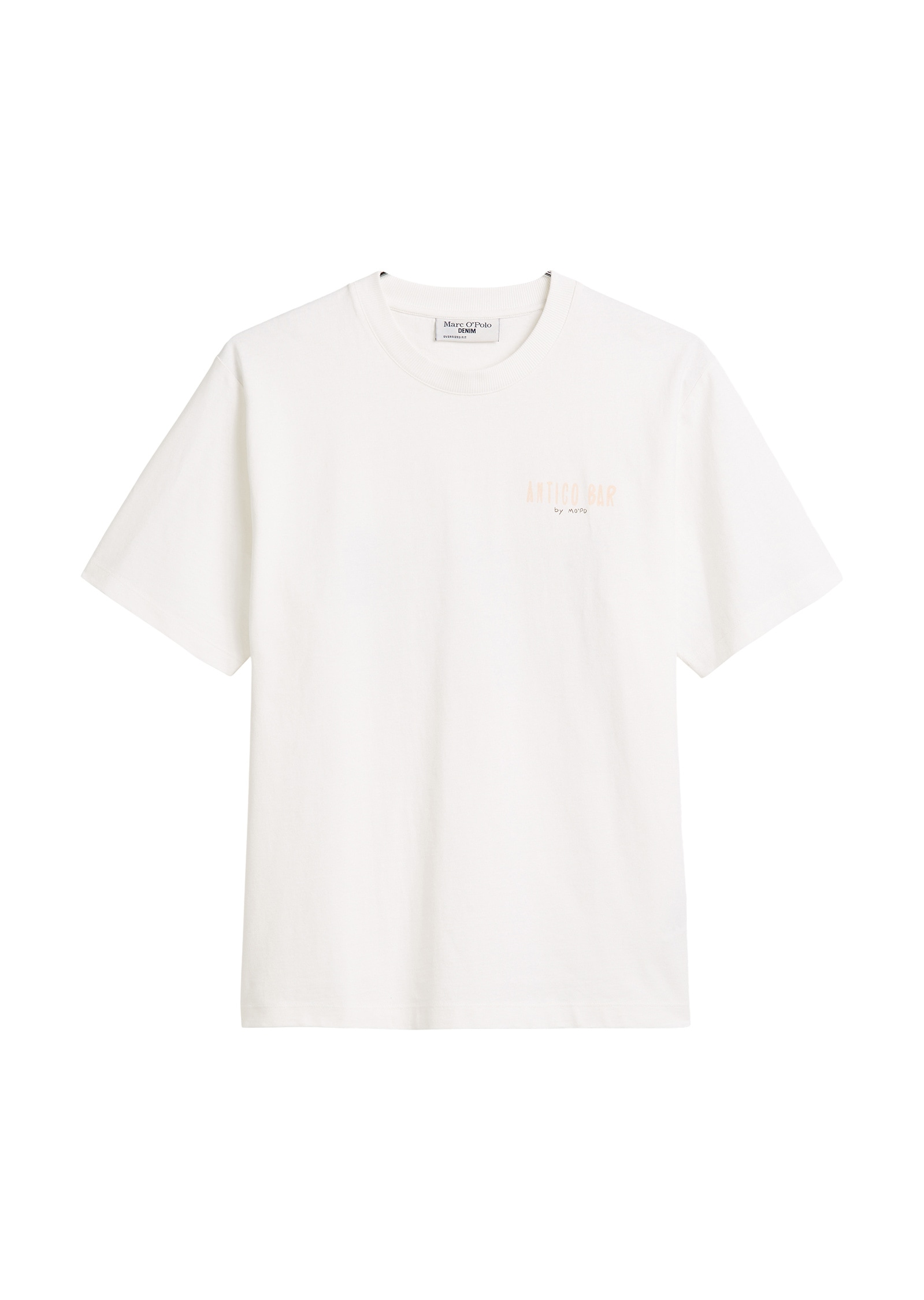 Marc O'Polo DENIM T-Shirt »mit markantem Rückenprint«