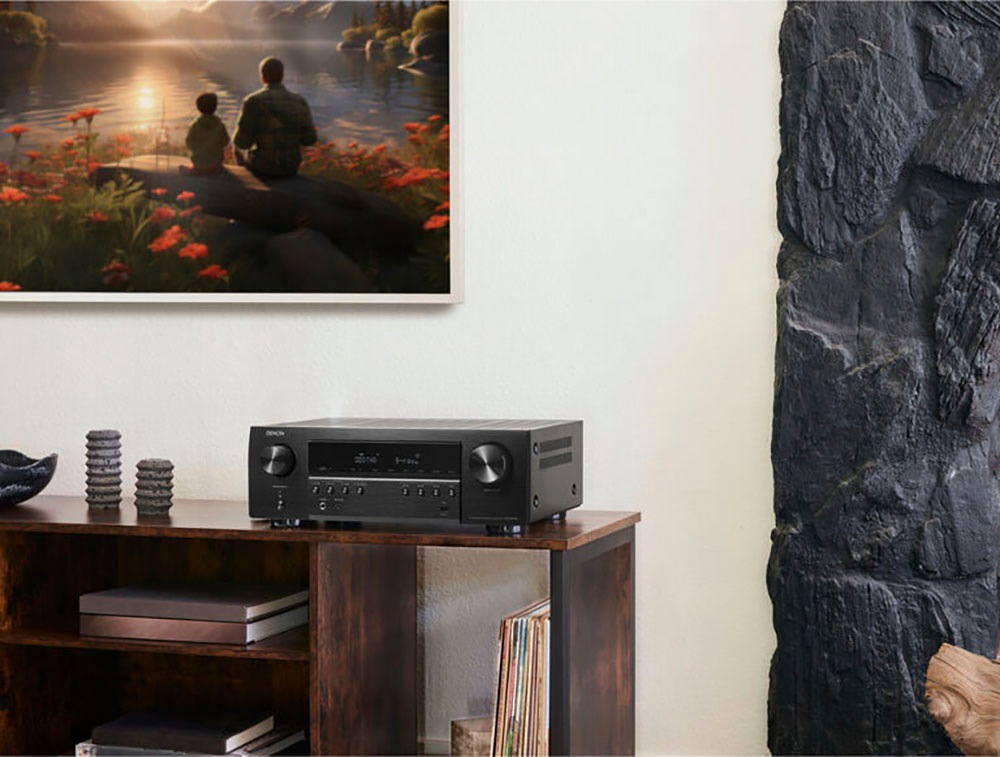 Denon AV-Receiver »AVR-S670H«, 5.2, (Bluetooth-LAN (Ethernet)-WLAN FM Tuner-Hi-Res Audio-Internetradio-Sprachsteuerung-USB-Mediaplayer)