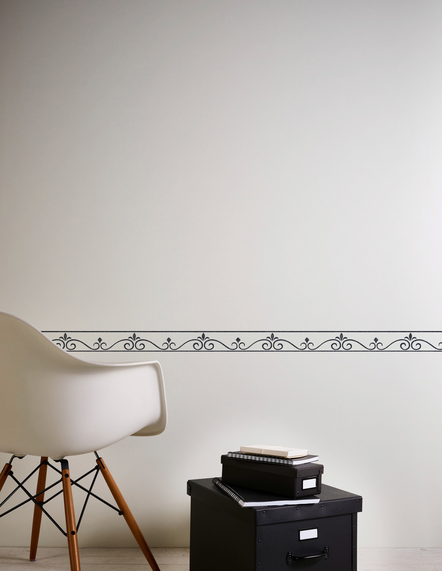 A.S. Création Bordüre »Only Borders«, geometrisch-grafisch-Motiv, Tapete Bordüre Wald Borte Wohnzimmer Schlafzimmer Küche Flur Design