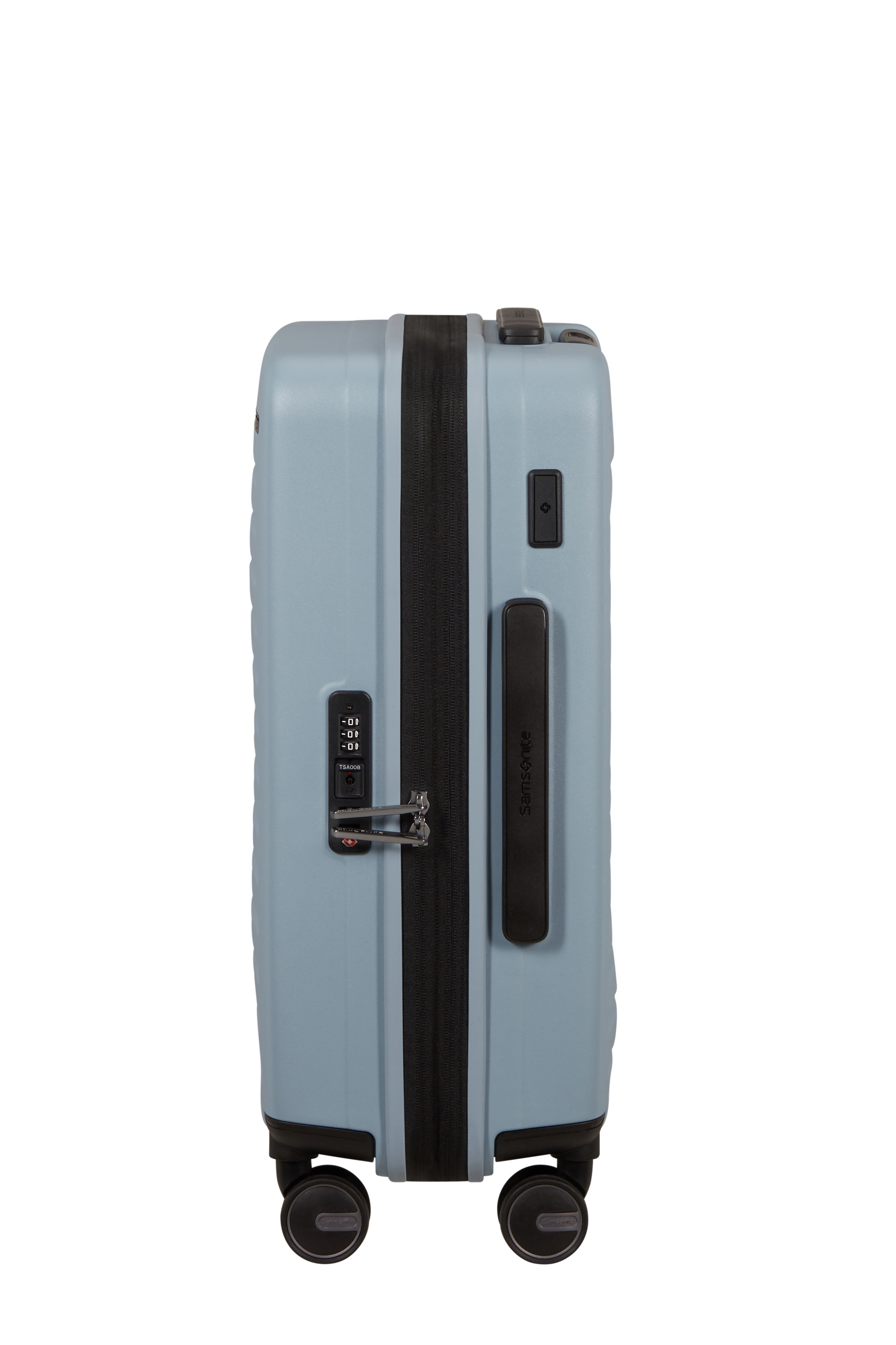 Samsonite Hartschalen-Trolley »RESTACKD« 39 l 4 Rollen Unisex Koffer, mit fester Trennwand und verstellbaren Packgurten