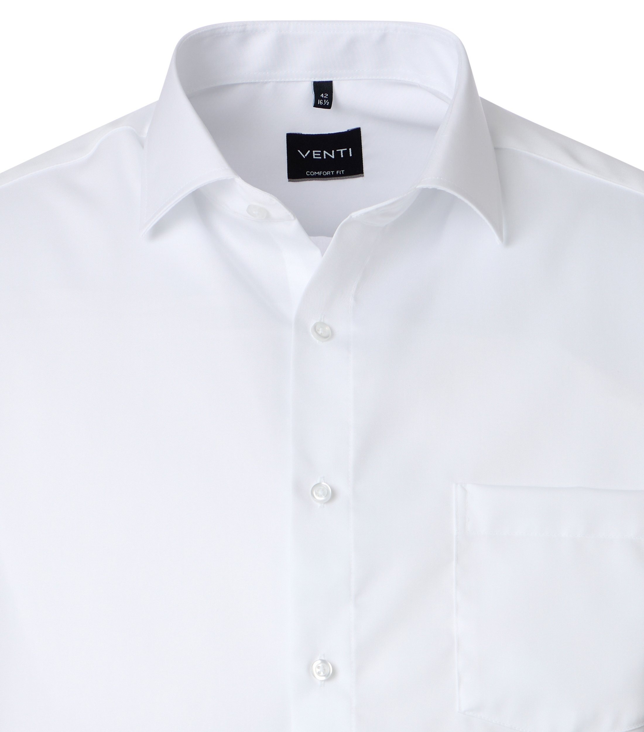 VENTI Business Shirt Short Sleeve Solid White 56 3