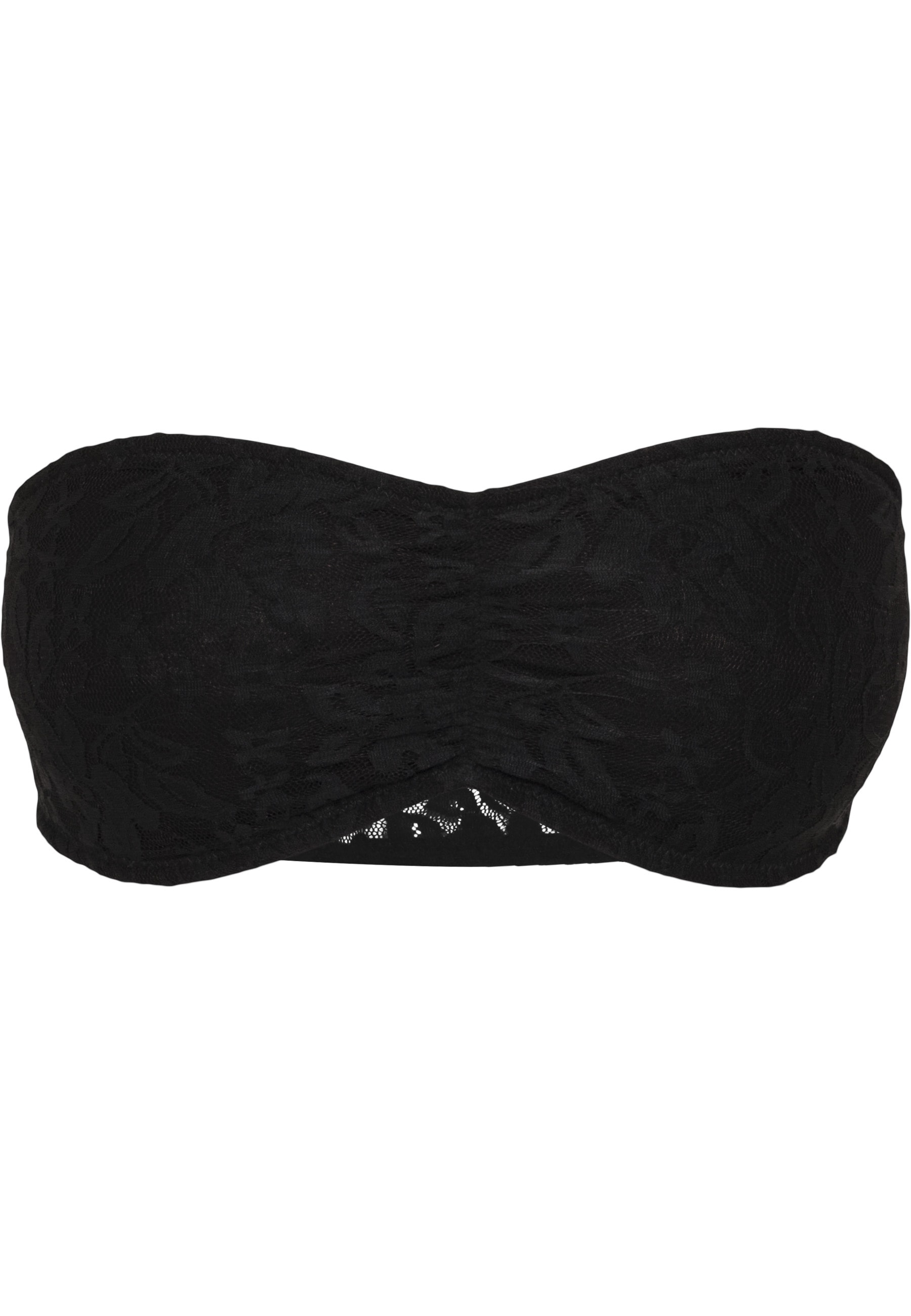 URBAN CLASSICS Sport-BH »Urban Classics Damen Ladies Laces Bandeau«