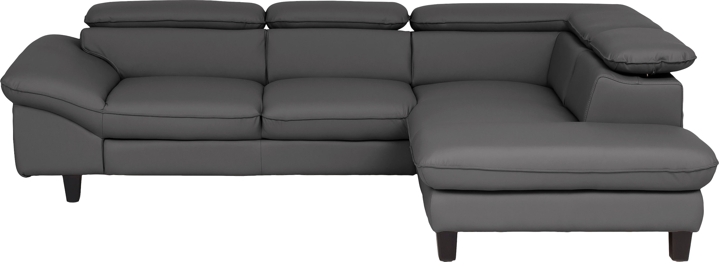 Home affaire Ecksofa »Pilot L-Form«, mit Kopfteilverstellung, wahlweise mit Bettfunktion & Bettkasten