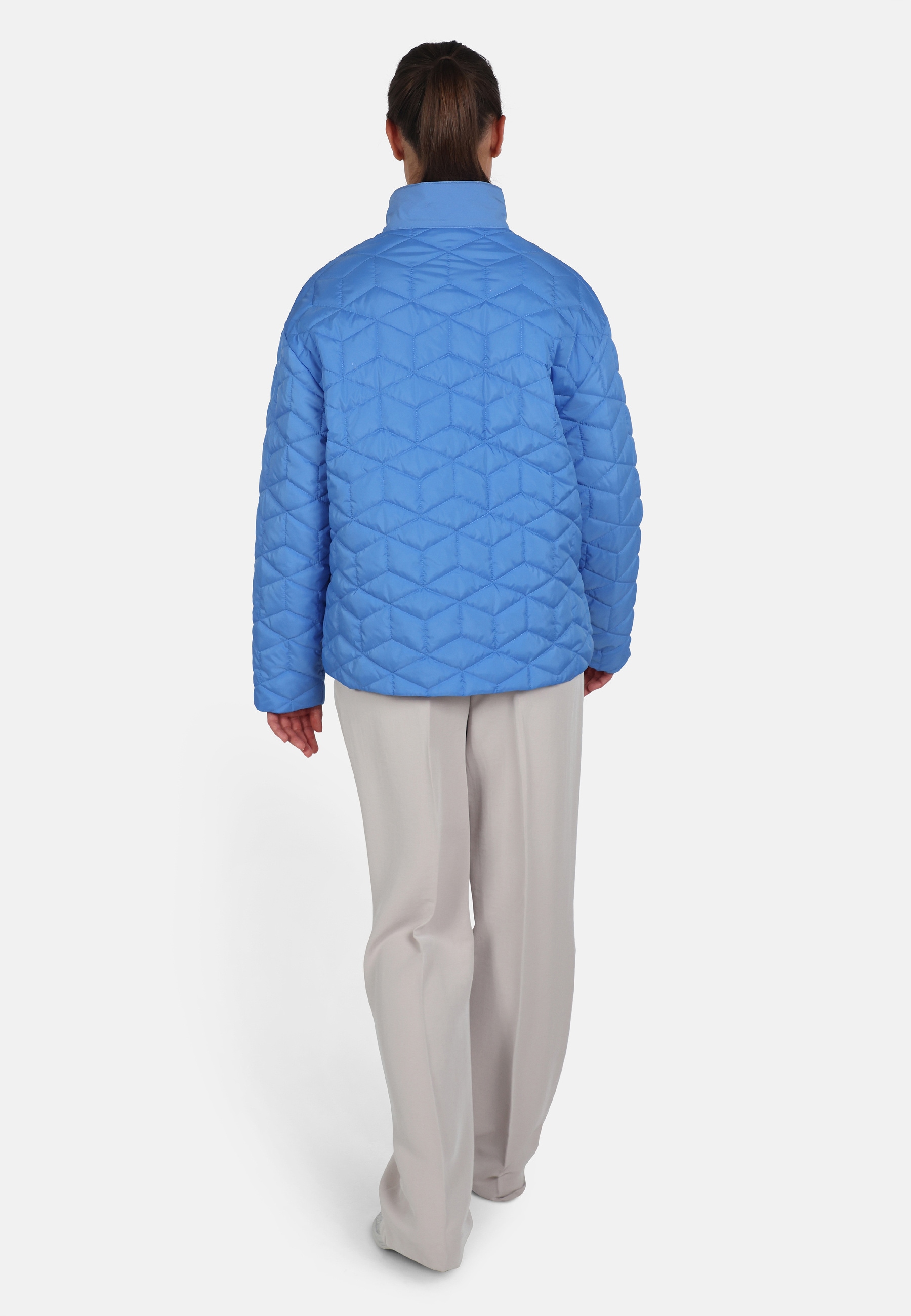 Fuchs Schmitt Steppjacke »Steppjacke Mit Aufgesetzten Taschen, Knopfleiste, Stehkragen,«, mit Knopfleiste
